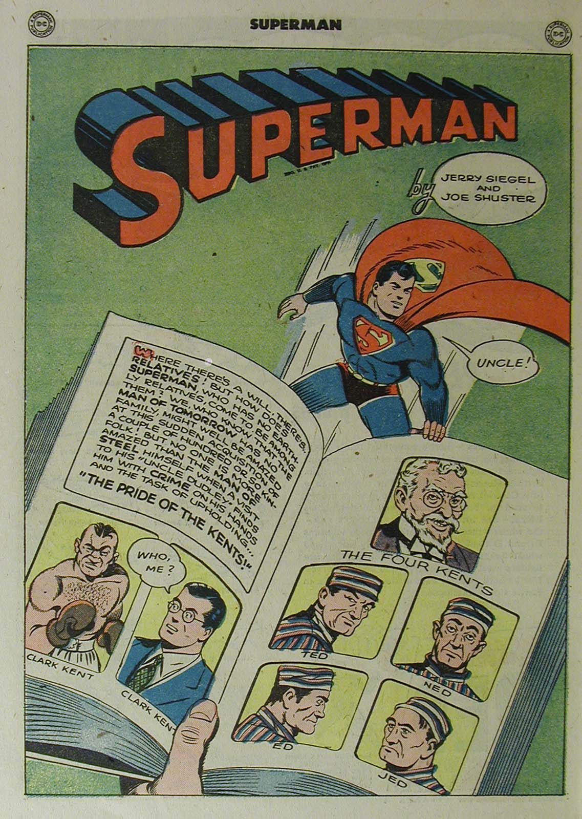 Read online Superman (1939) comic -  Issue #29 - 38