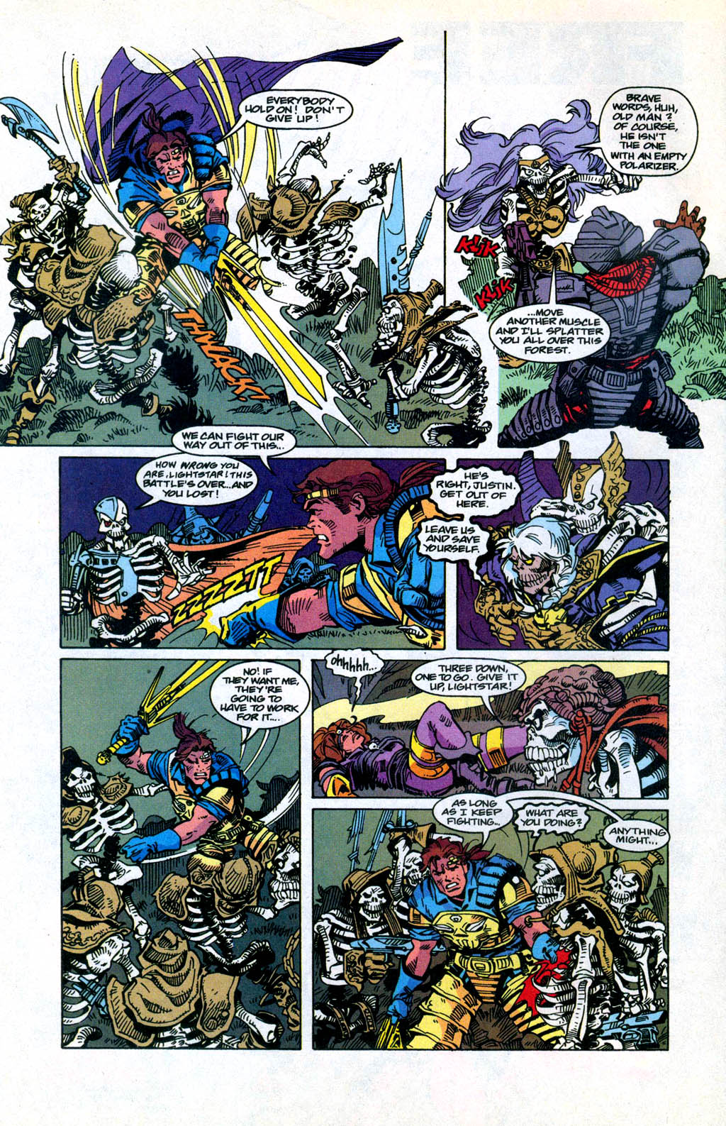 Read online Skeleton Warriors comic -  Issue #3 - 6