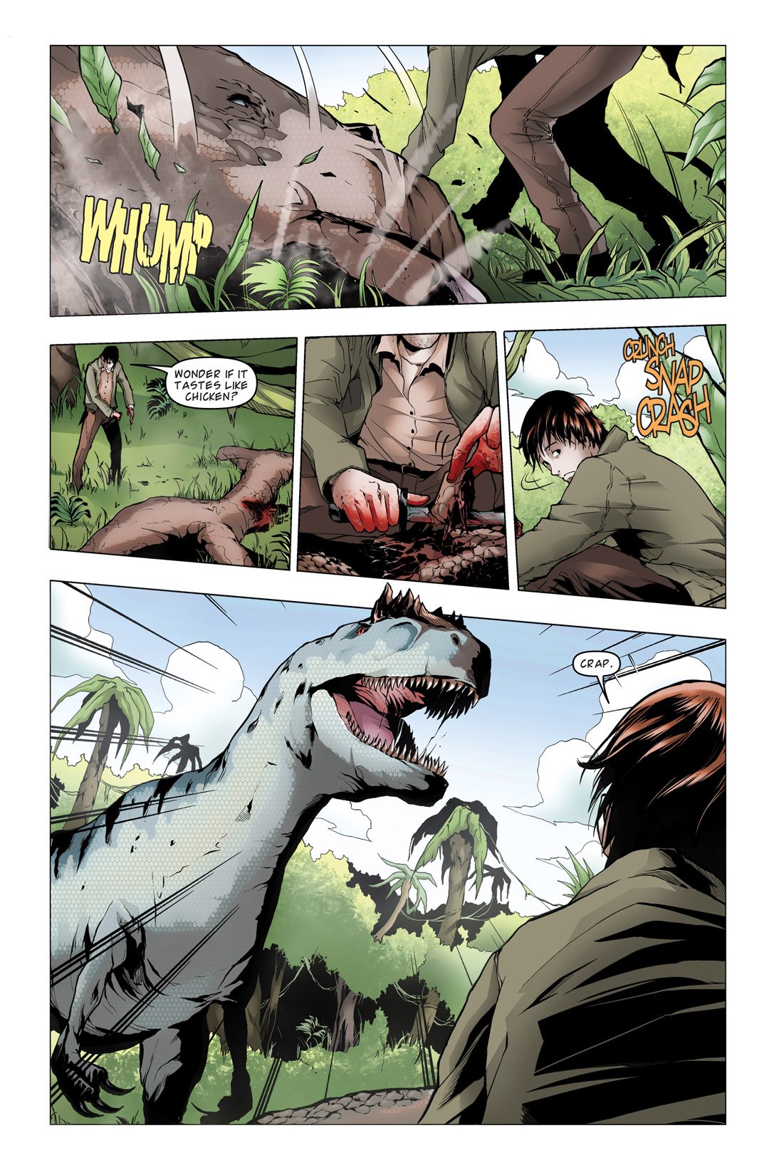 Read online Jurassic Park: Dangerous Games comic -  Issue #1 - 23