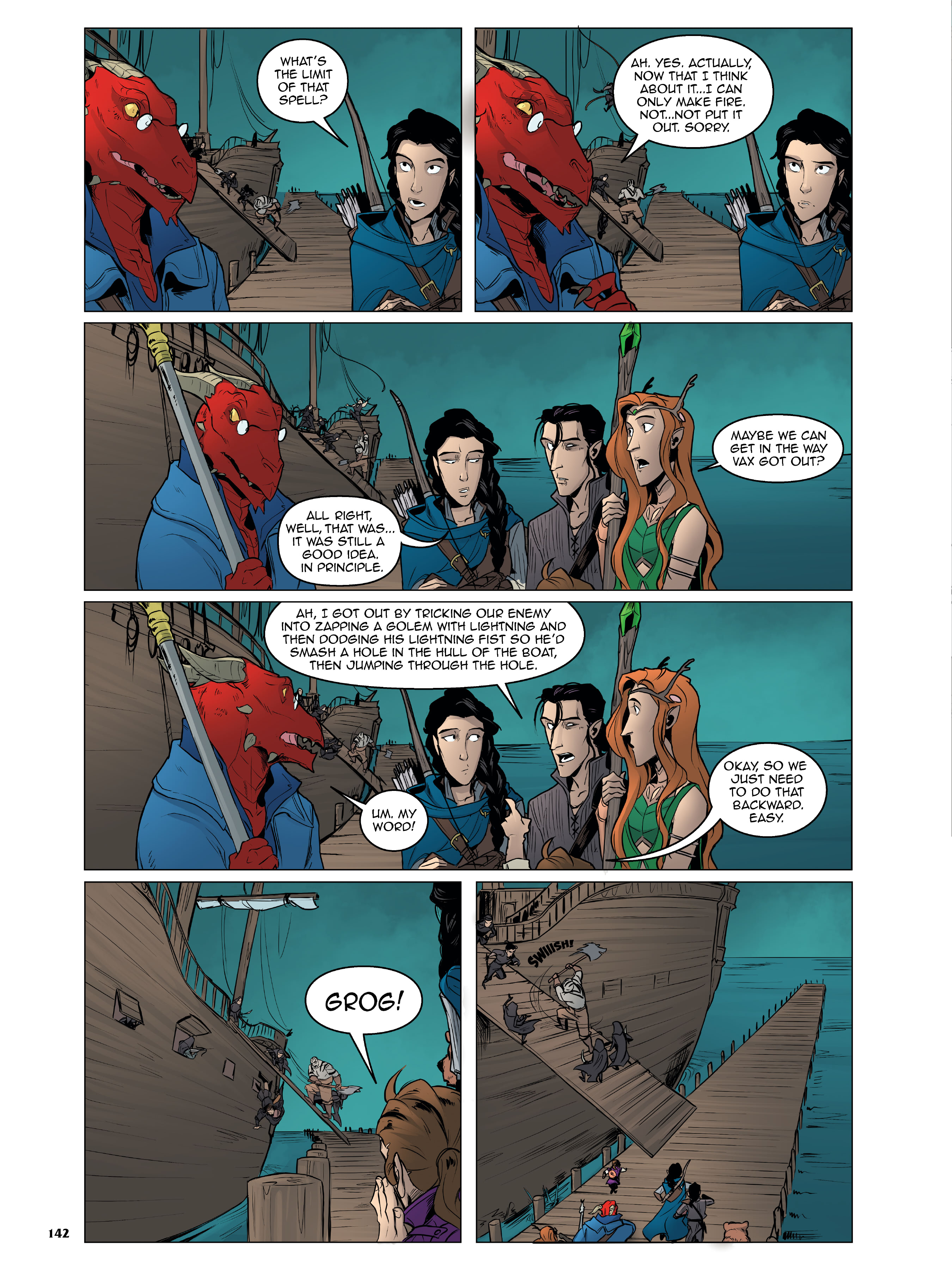 Read online Critical Role Vox Machina Origins comic -  Issue # (2019) _TPB Library Edition (Part 2) - 44
