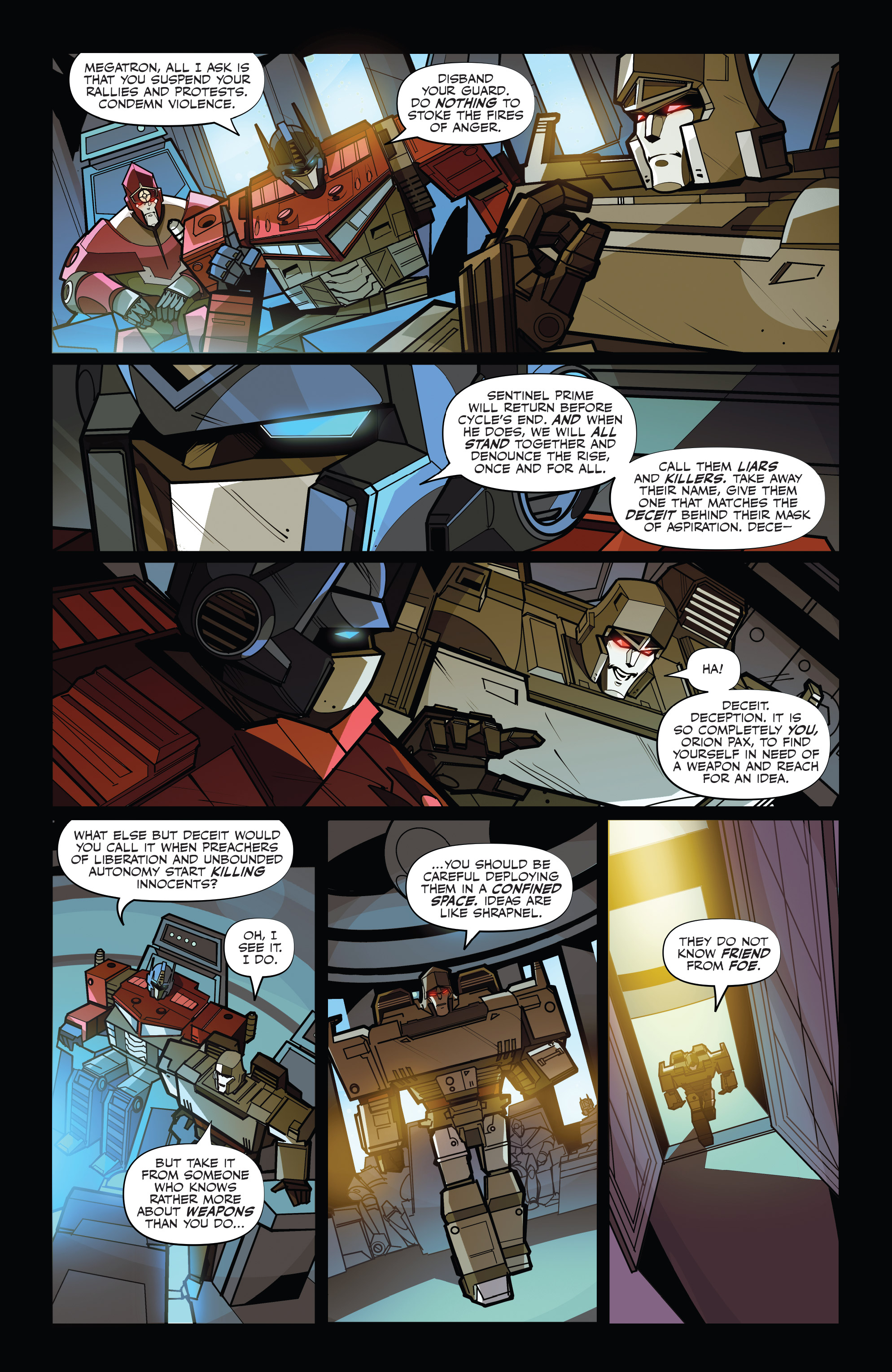 Read online Transformers (2019) comic -  Issue #10 - 13