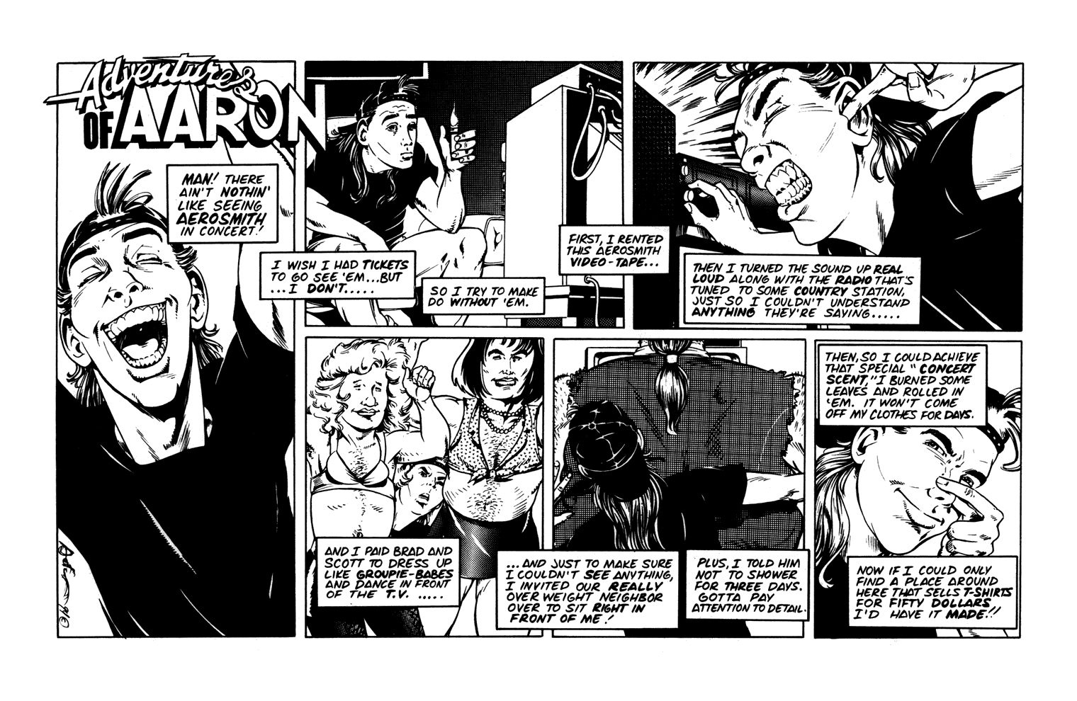Read online Aaron Strips comic -  Issue #4 - 4