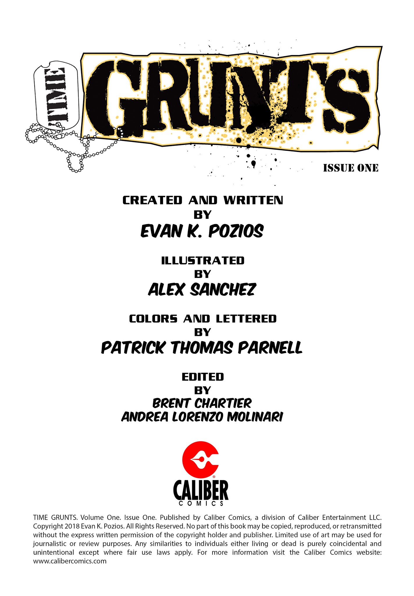 Read online Time Grunts comic -  Issue #1 - 2