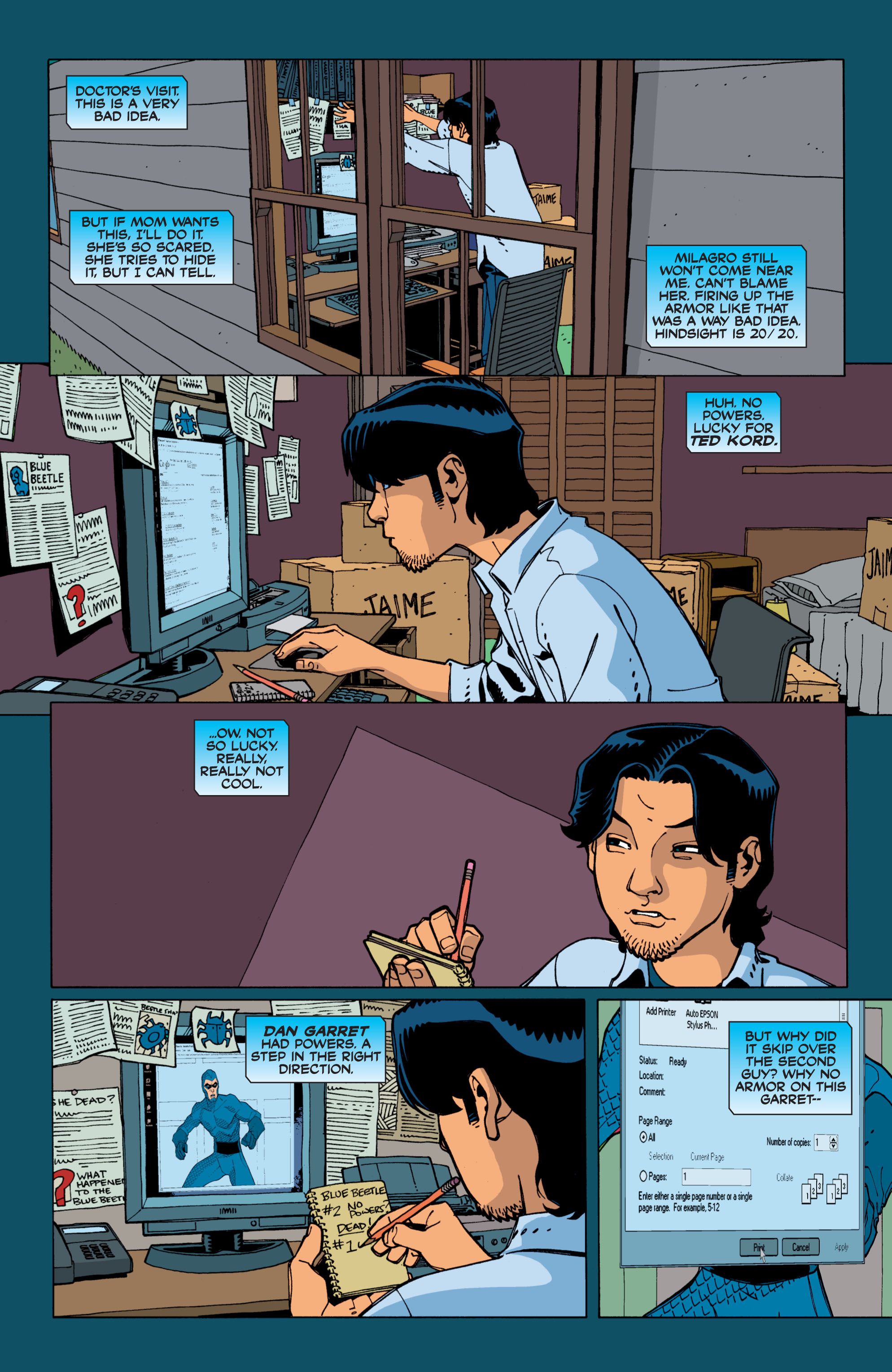 Read online Blue Beetle (2006) comic -  Issue #4 - 2
