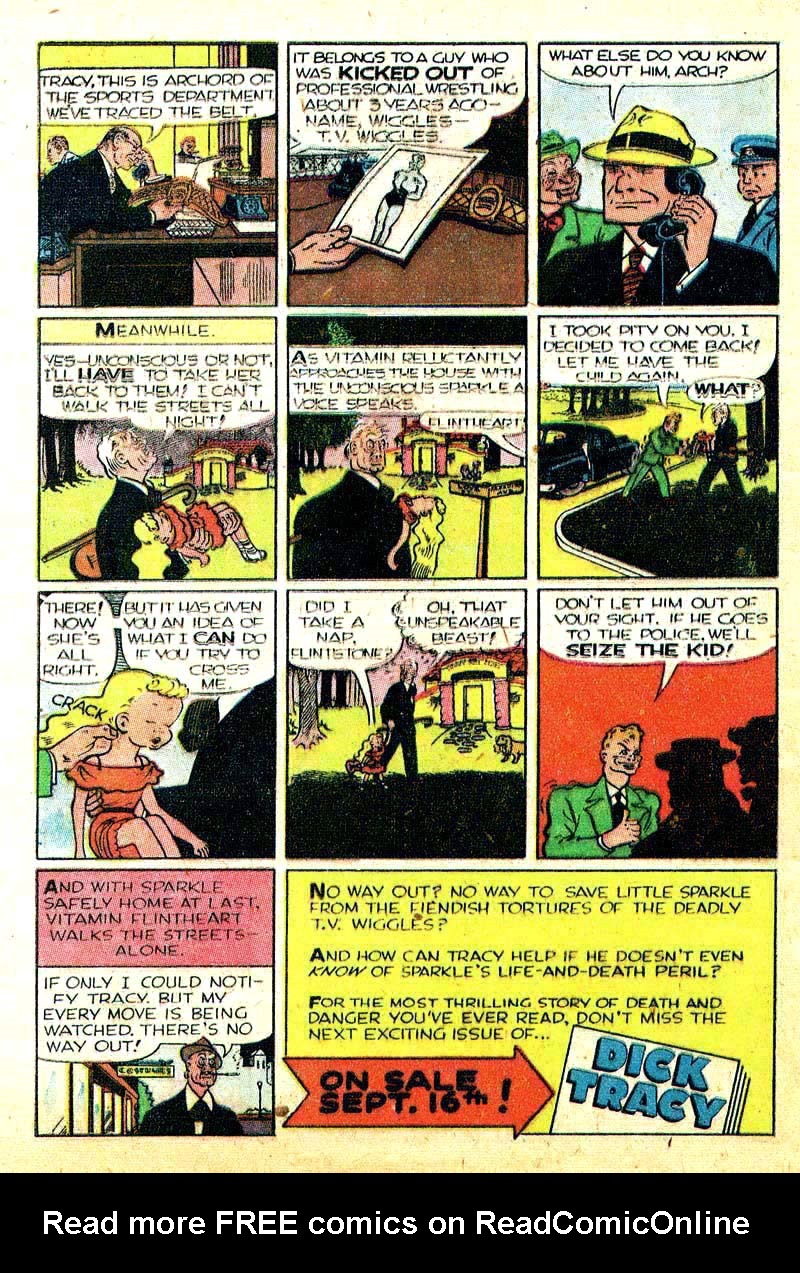 Read online Dick Tracy comic -  Issue #68 - 28