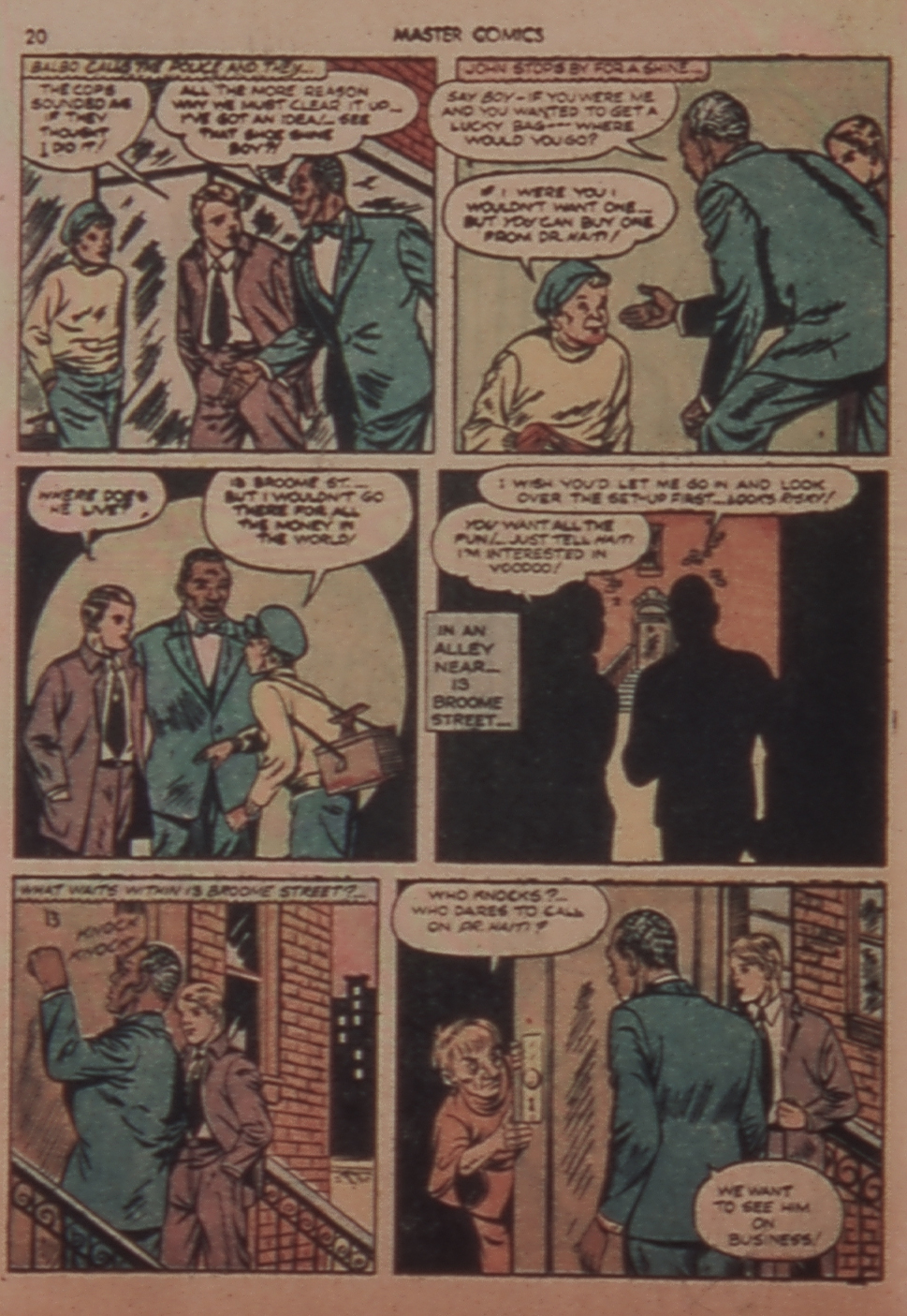 Read online Master Comics comic -  Issue #39 - 20