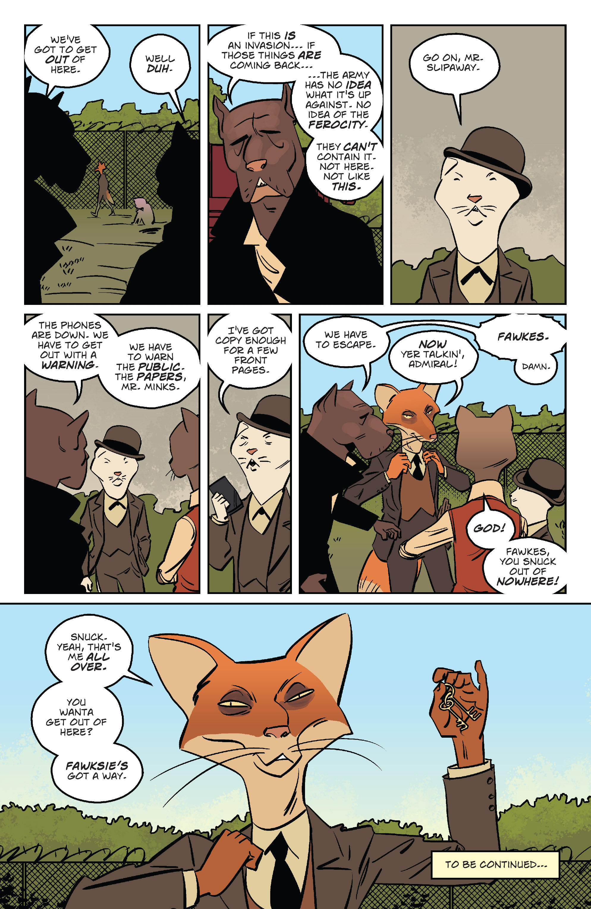 Read online Wild's End: The Enemy Within comic -  Issue #1 - 22