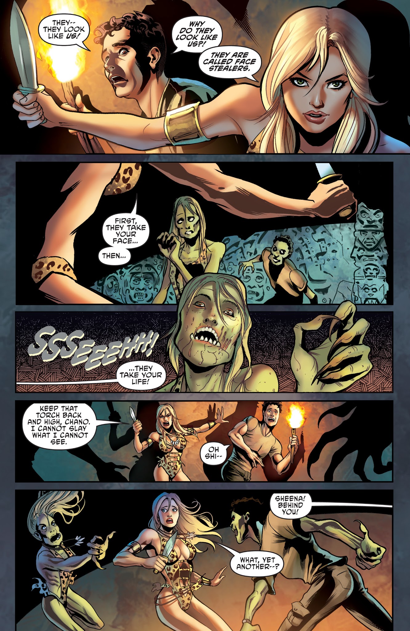 Read online Sheena: Queen Of The Jungle (2017) comic -  Issue #4 - 7
