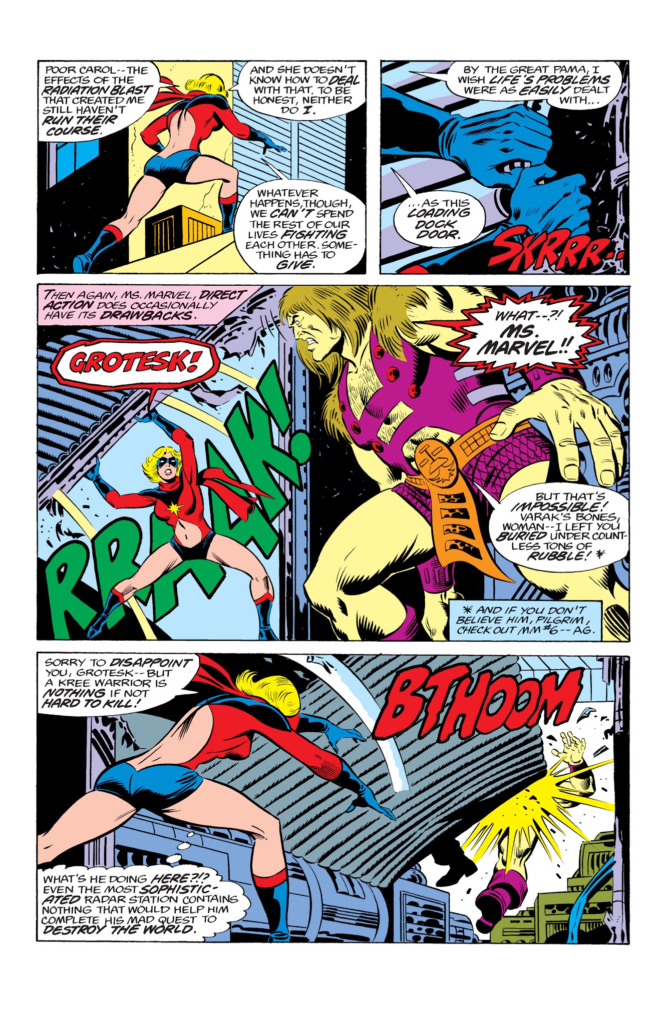 Read online Marvel Masterworks: Ms. Marvel comic -  Issue # TPB 1 - 143