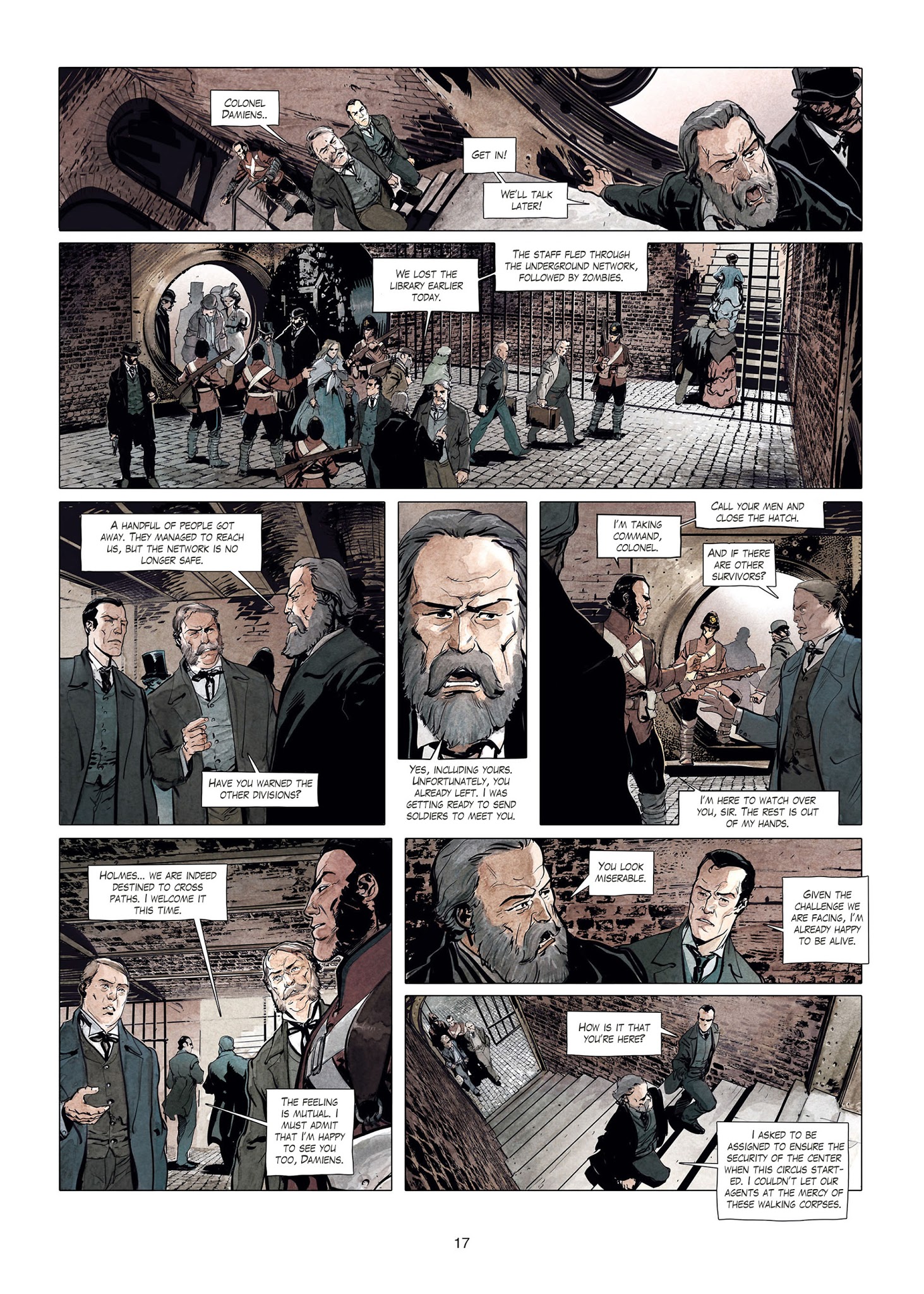 Read online Sherlock Holmes Society comic -  Issue #4 - 17