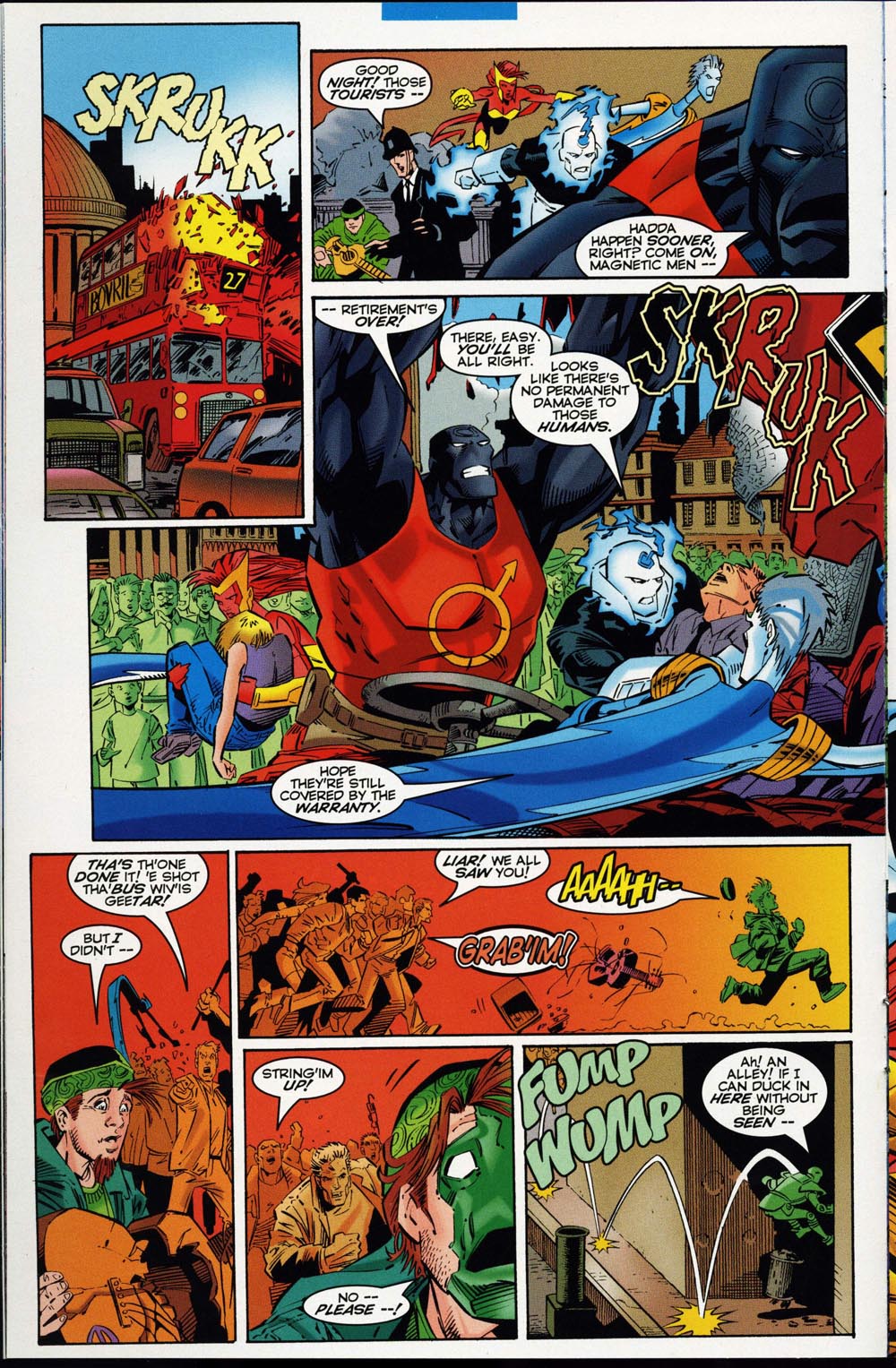 Read online Magnetic Men Featuring Magneto comic -  Issue # Full - 11