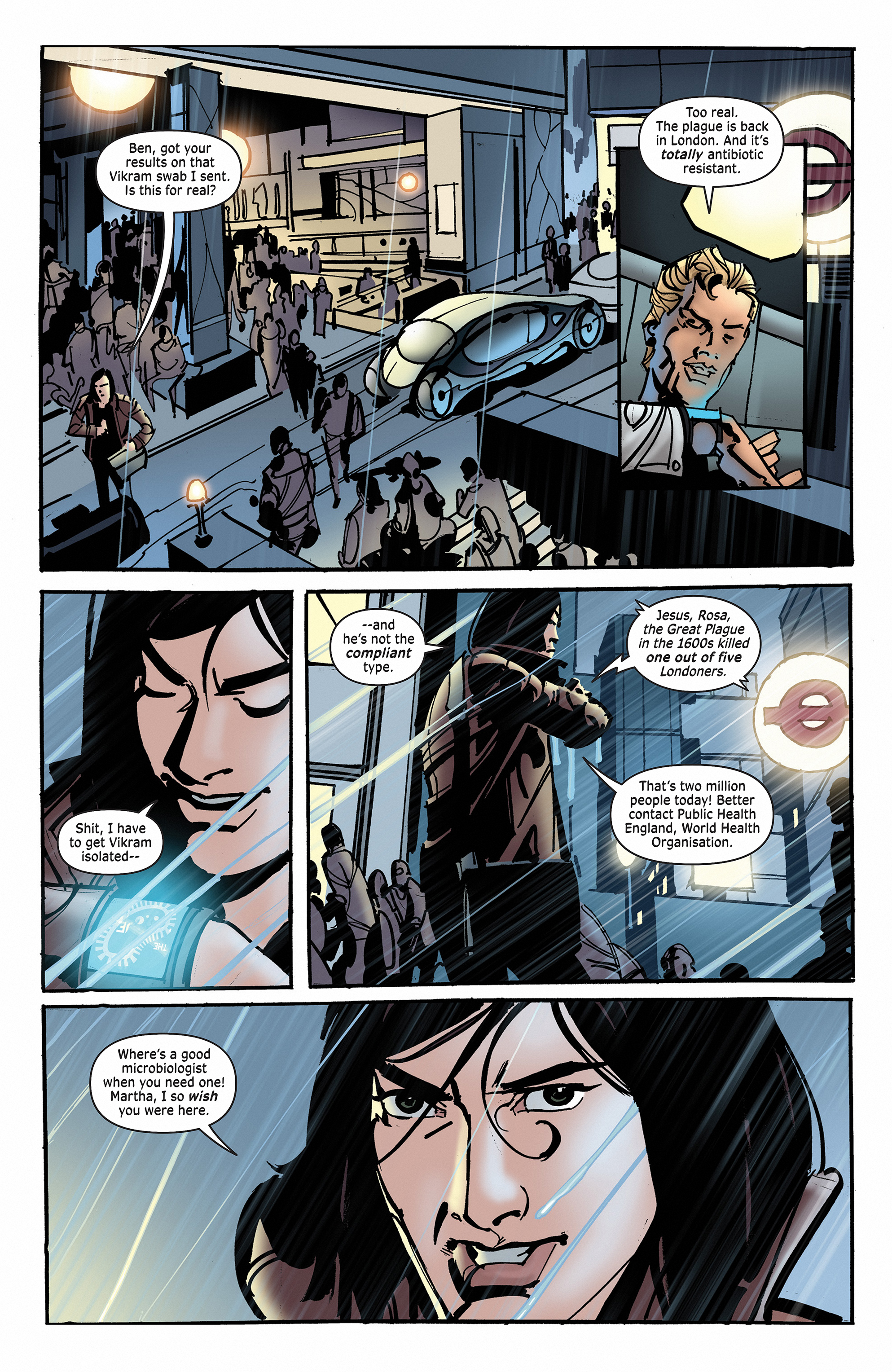 Read online Surgeon X comic -  Issue #6 - 21