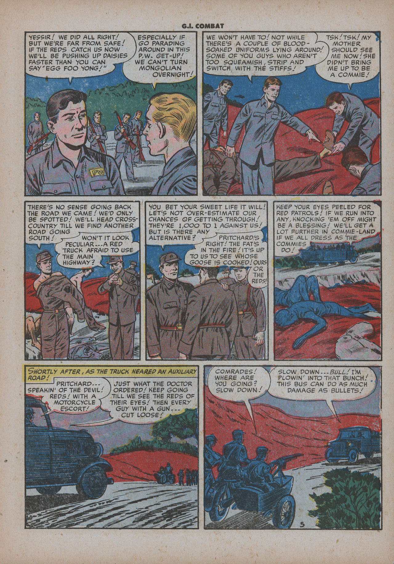 Read online G.I. Combat (1952) comic -  Issue #3 - 7