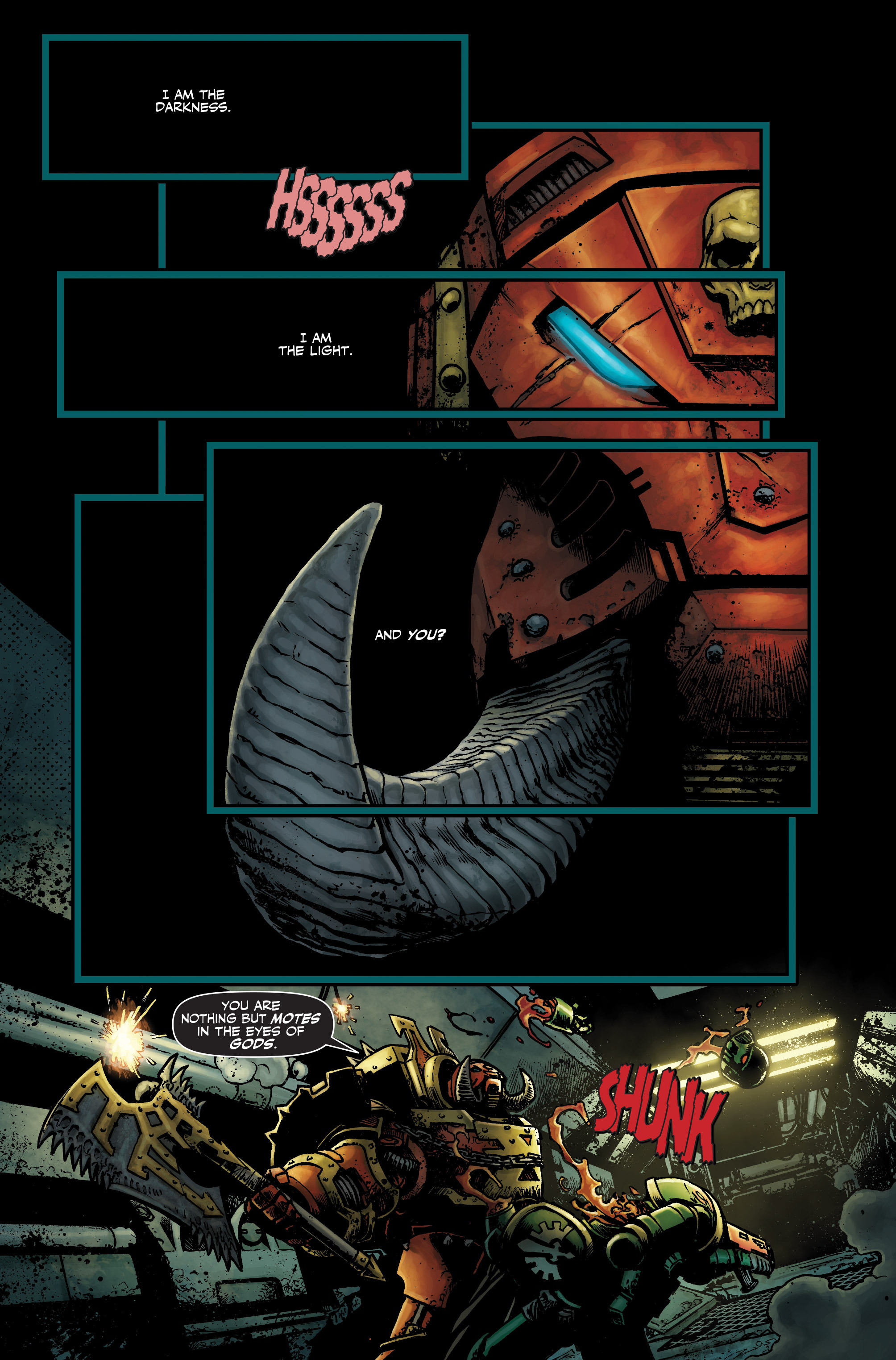Read online Warhammer 40,000: Will of Iron comic -  Issue #6 - 14