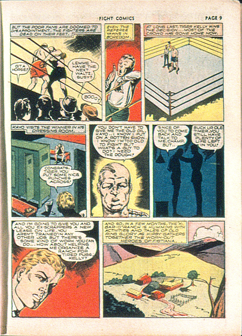 Read online Fight Comics comic -  Issue #13 - 11