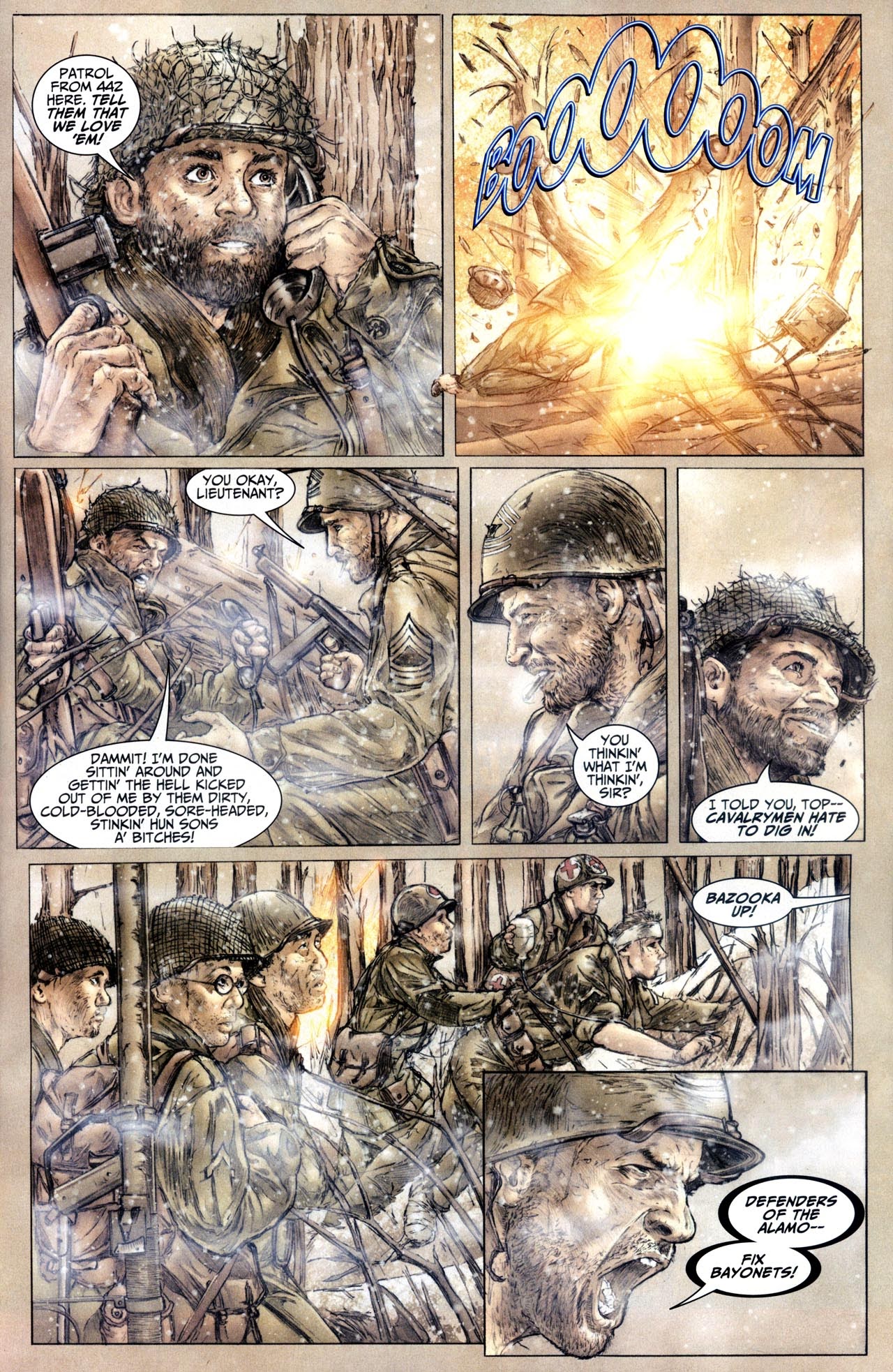 Read online Sgt. Rock: The Lost Battalion comic -  Issue #6 - 9