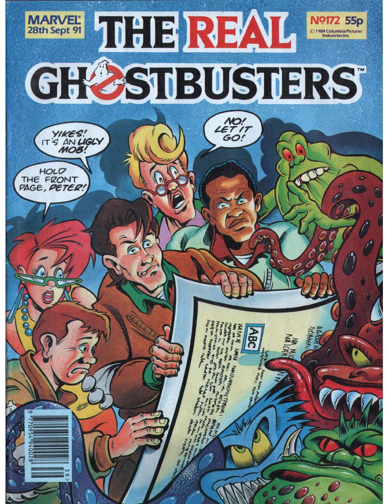 Read online The Real Ghostbusters comic -  Issue #172 - 1
