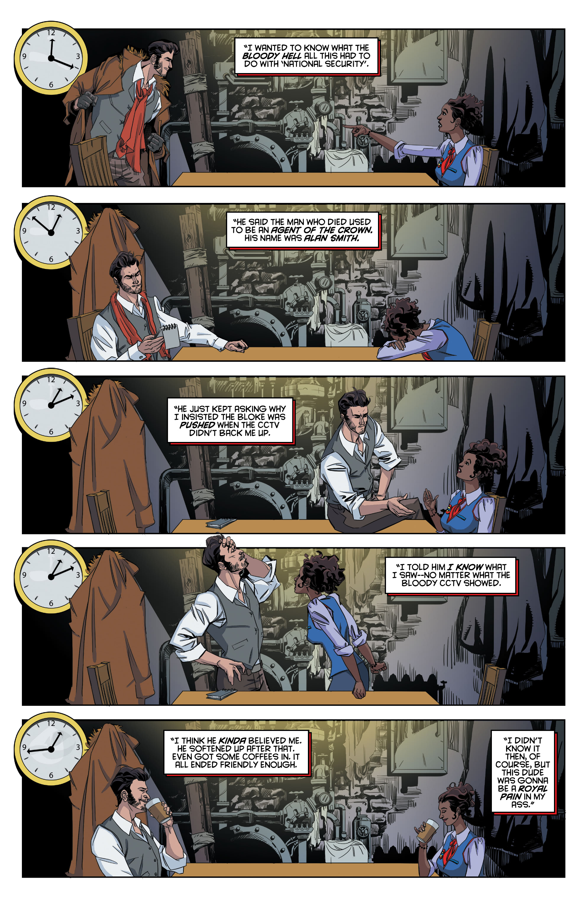 Read online Last Line comic -  Issue #1 - 8