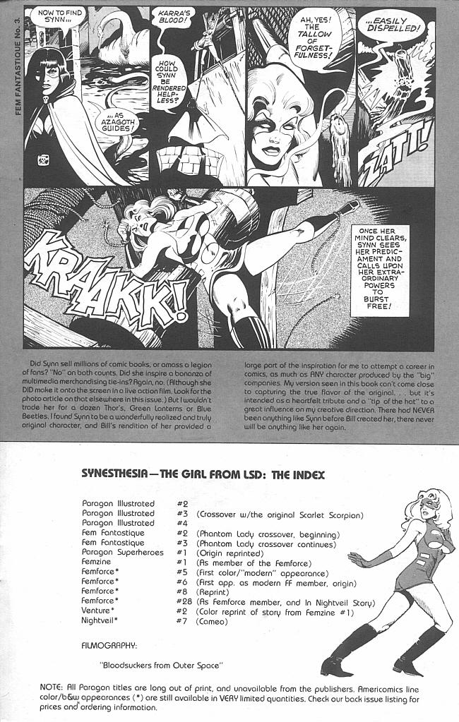 Read online Synn: Girl From LSD comic -  Issue # Full - 43