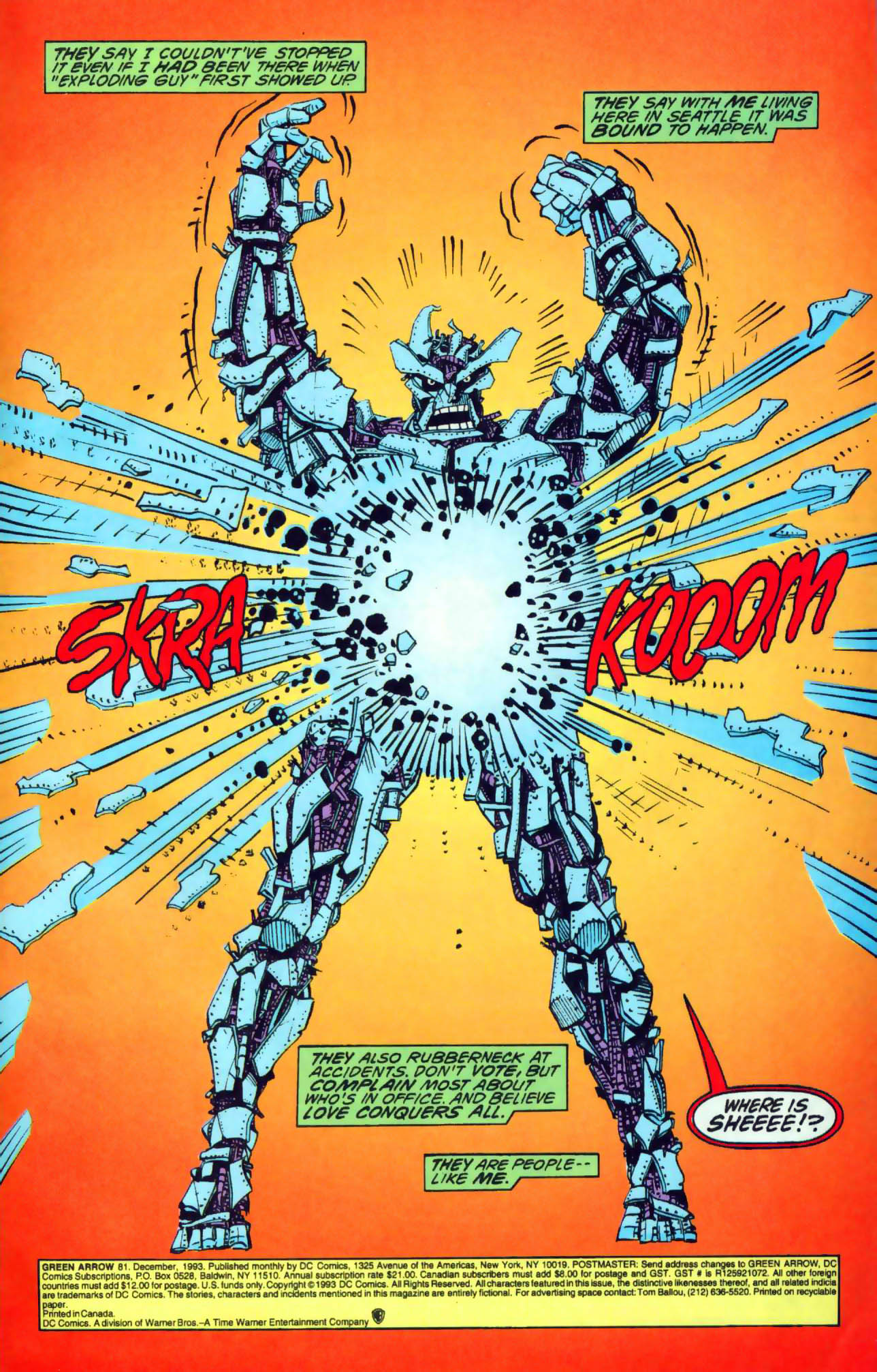 Read online Green Arrow (1988) comic -  Issue #81 - 2