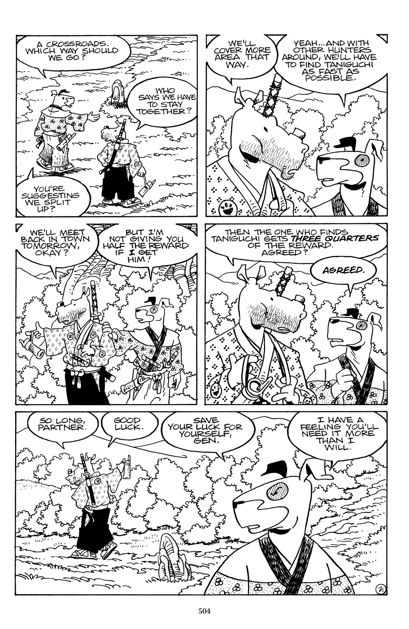 Read online The Usagi Yojimbo Saga comic -  Issue # TPB 6 - 501