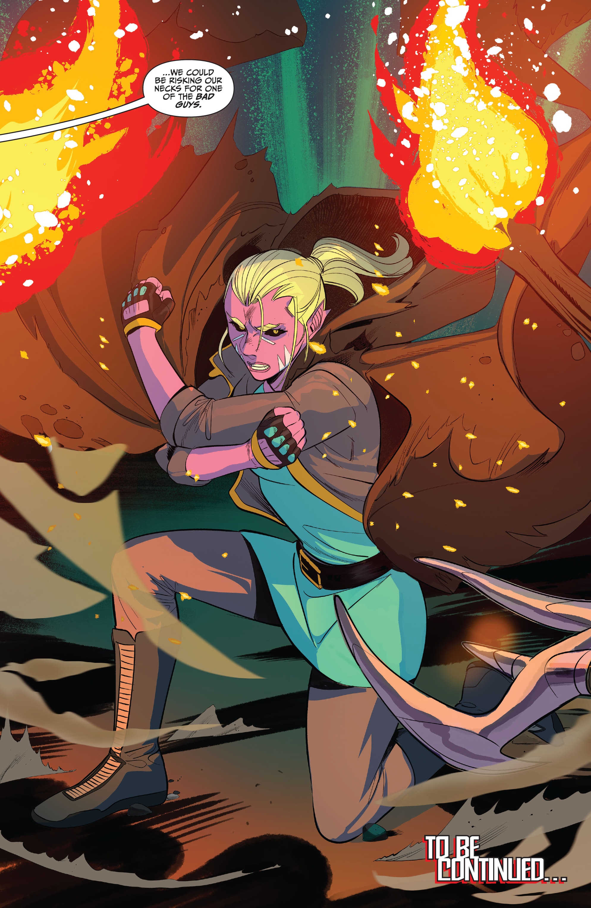 Read online Saban's Go Go Power Rangers comic -  Issue #29 - 24