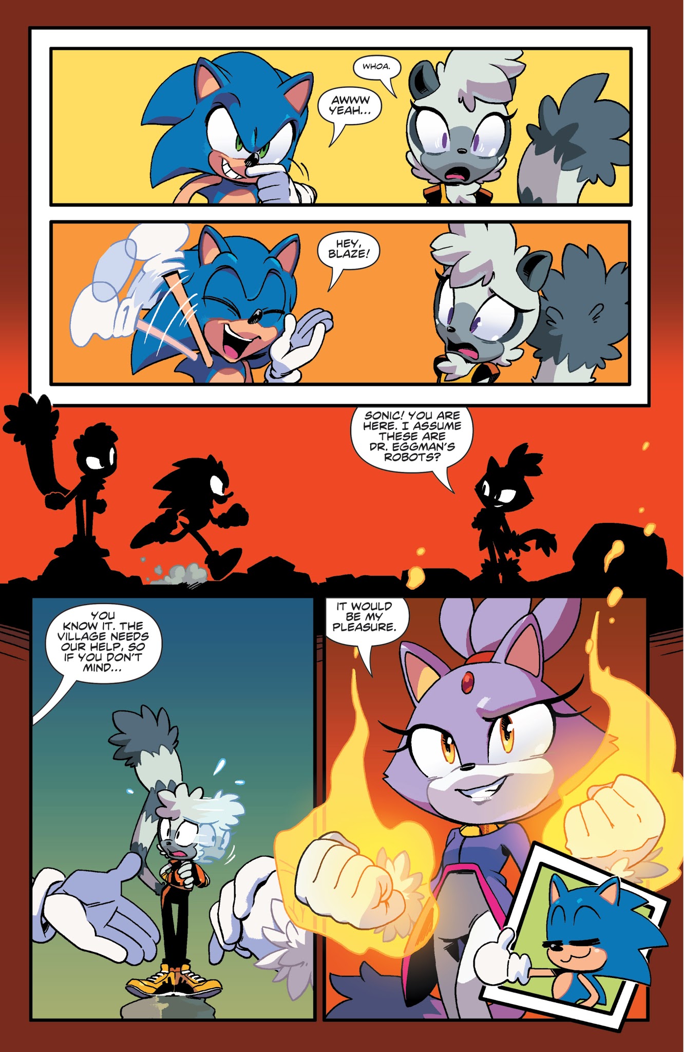 Read online Sonic the Hedgehog (2018) comic -  Issue #4 - 10