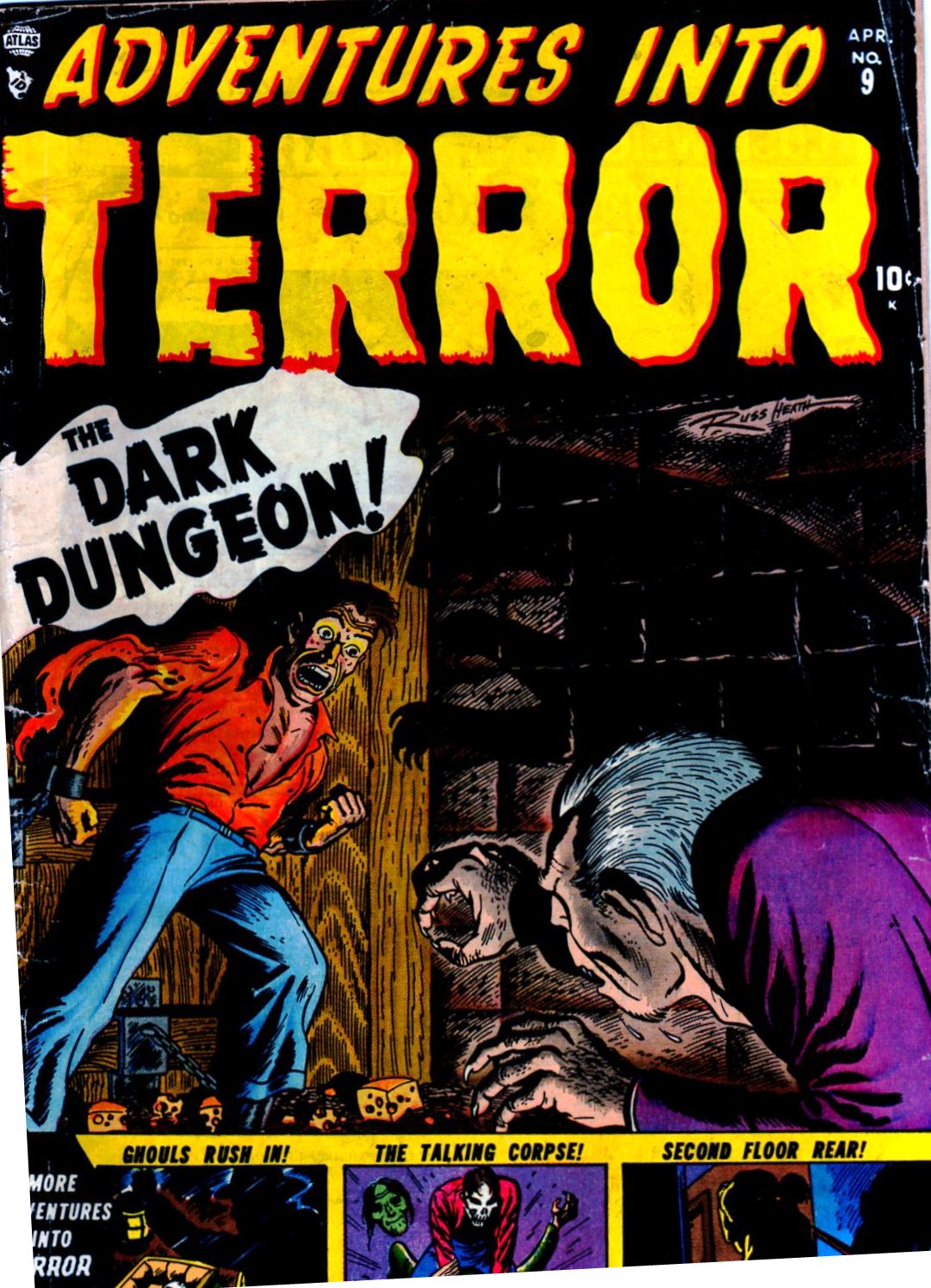 Read online Adventures into Terror comic -  Issue #9 - 1