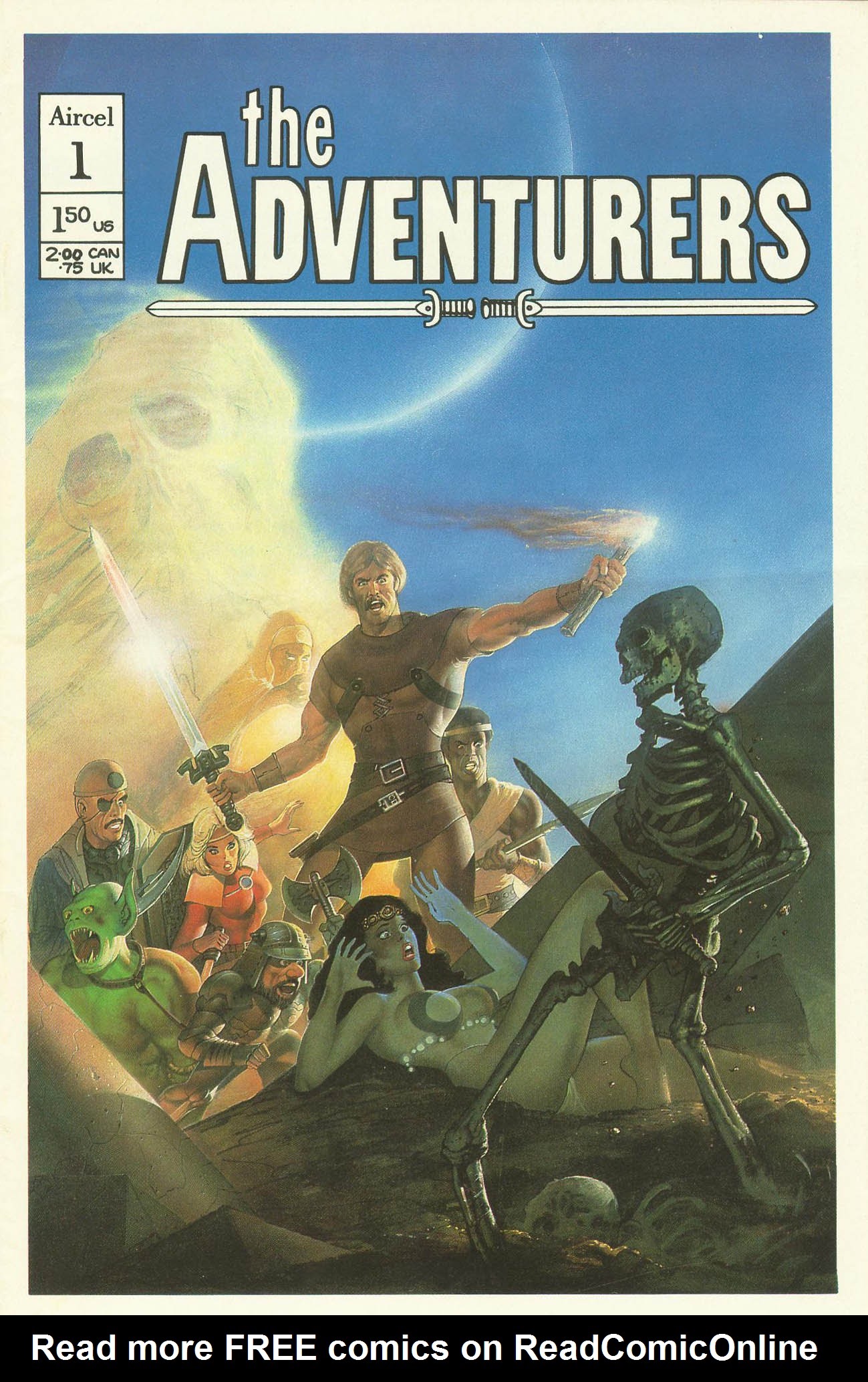 Read online Adventurers (1986) comic -  Issue #1 - 1