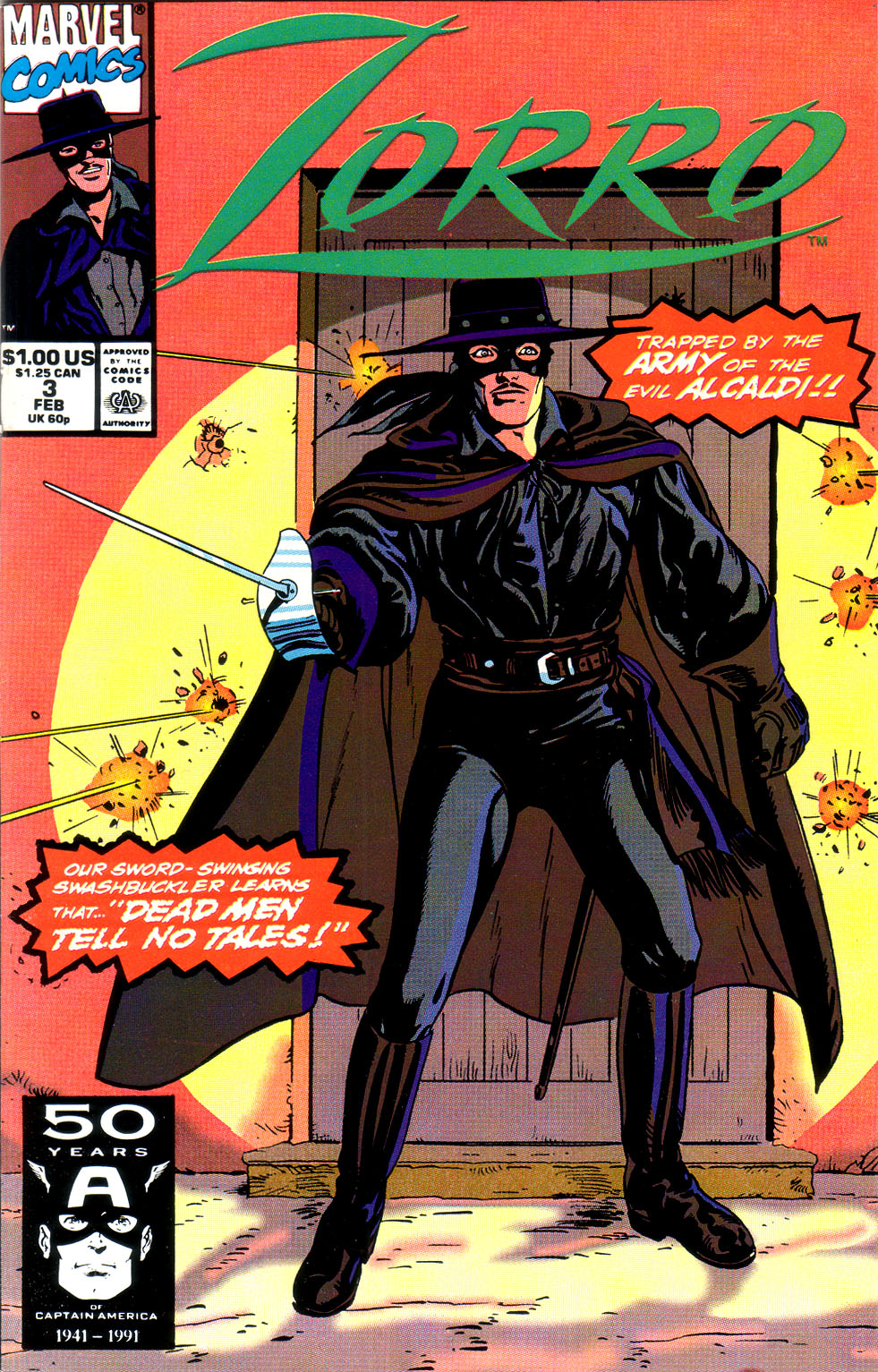 Read online Zorro (1990) comic -  Issue #3 - 1