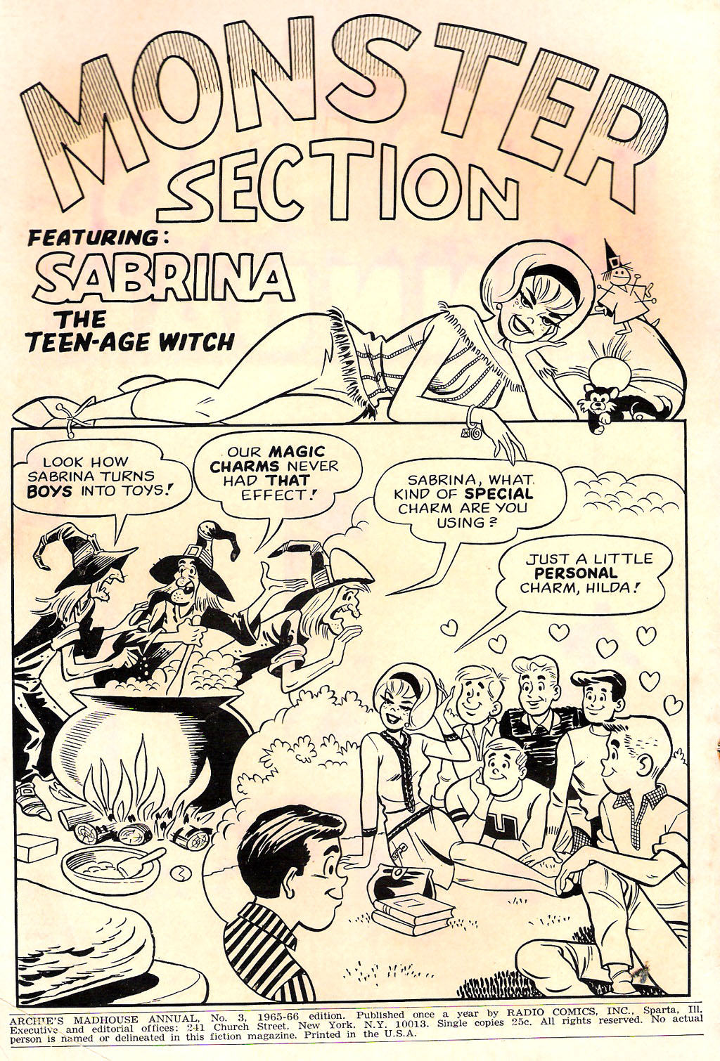 Read online Archie's Madhouse comic -  Issue # _Annual 3 - 2