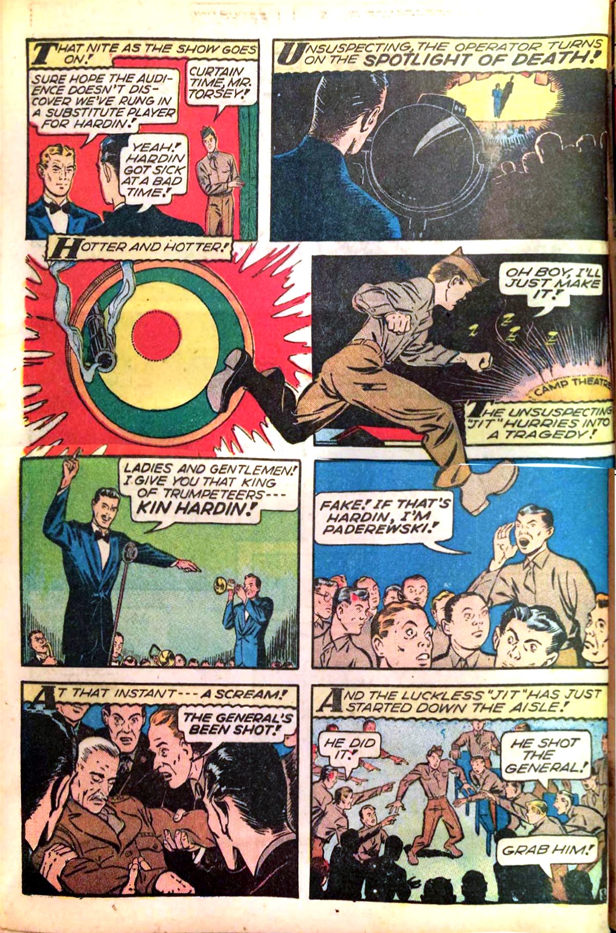 Read online USA Comics comic -  Issue #11 - 39