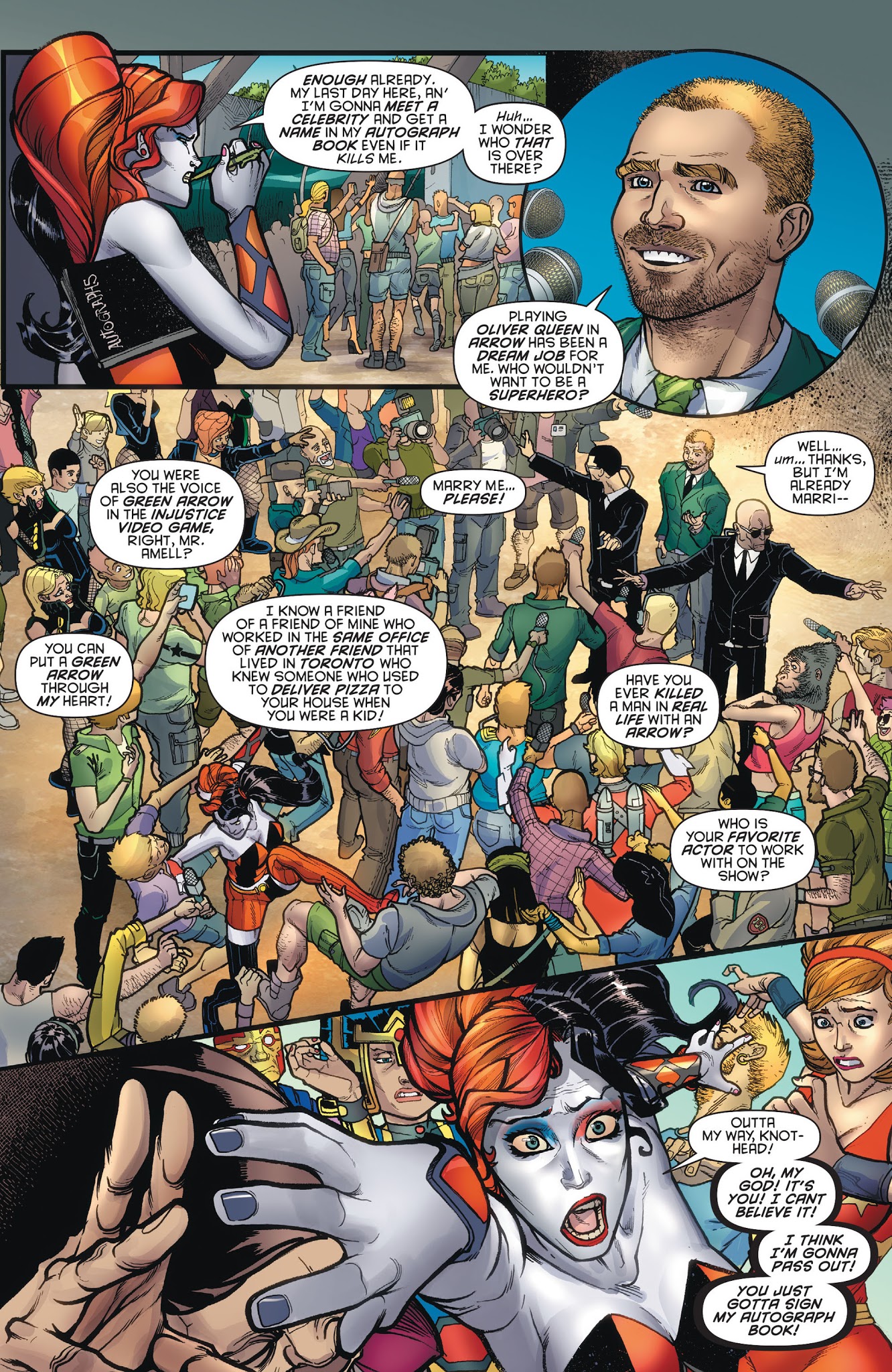 Read online Harley Quinn Invades Comic-Con International: San Diego comic -  Issue # Full - 36