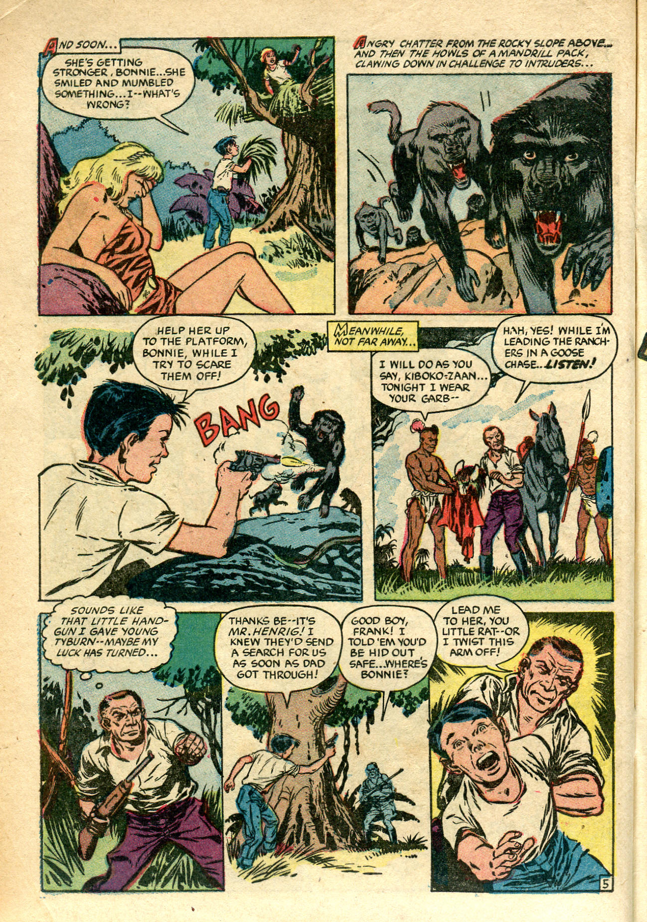Read online Jungle Comics comic -  Issue #163 - 32