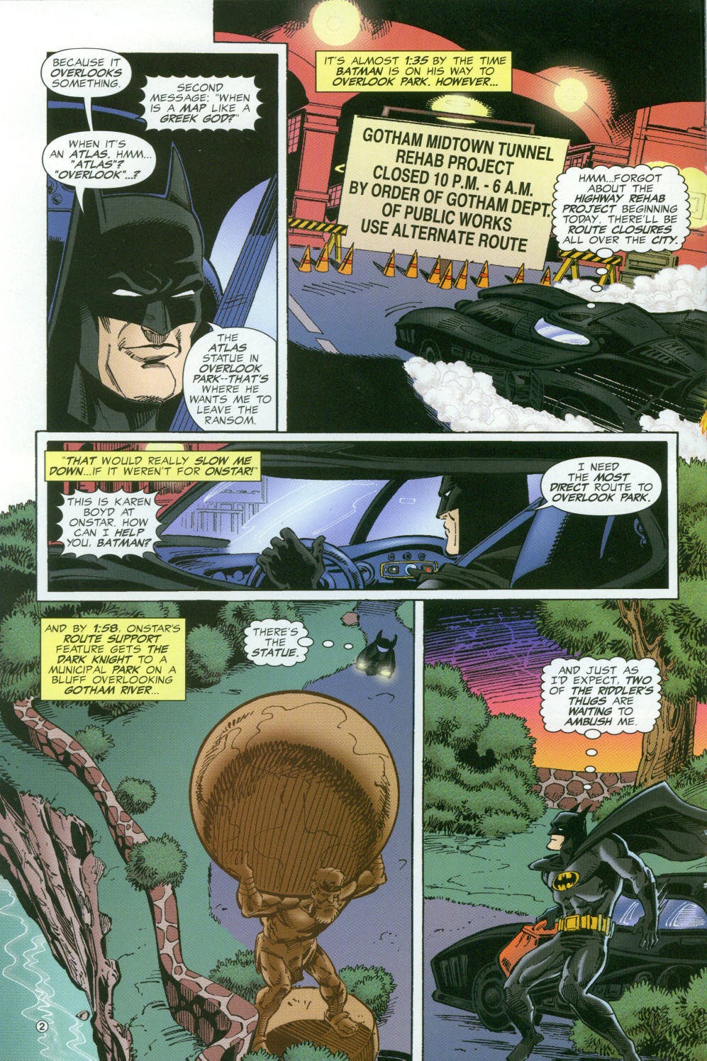 Read online Batman: Onstar comic -  Issue #1 - 4