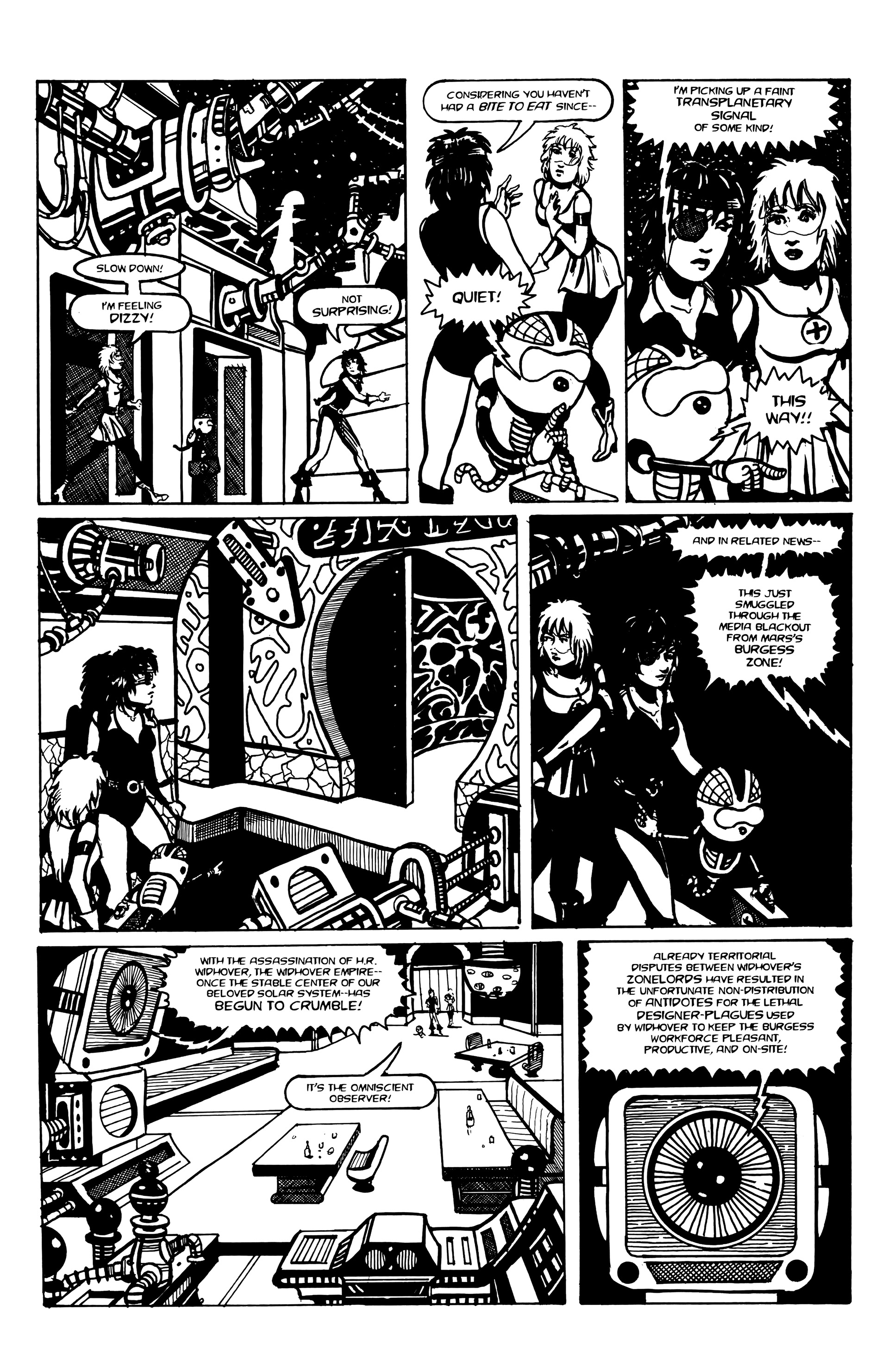 Read online Strange Attractors (1993) comic -  Issue #10 - 17