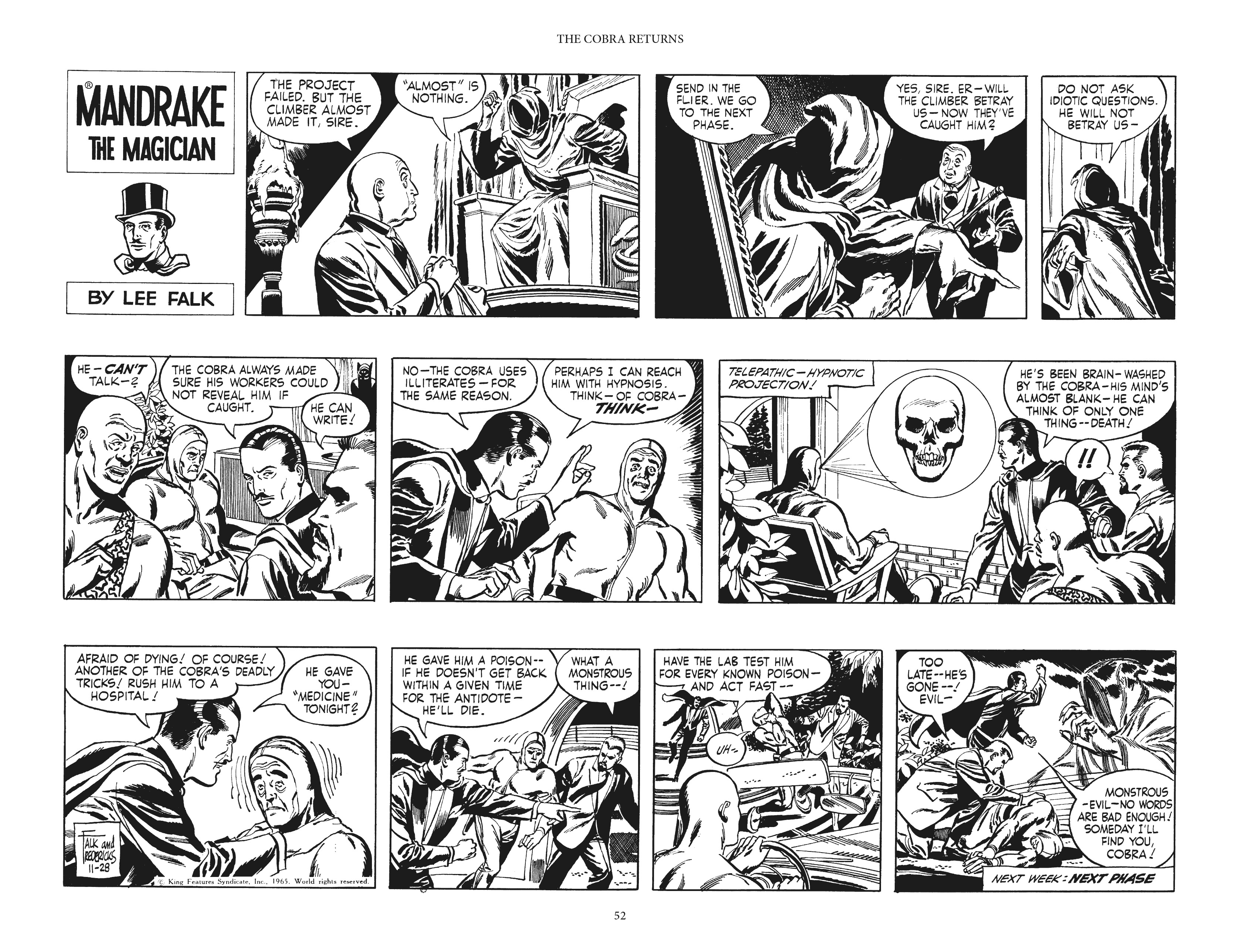 Read online Mandrake the Magician: The Fred Fredricks Sundays comic -  Issue # TPB (Part 1) - 53