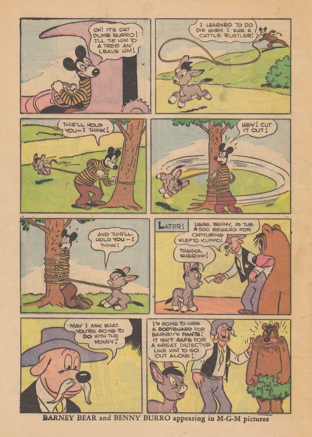 Read online Our Gang Comics comic -  Issue #32 - 44