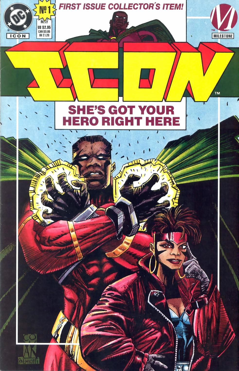 Read online Icon comic -  Issue #1 - 1