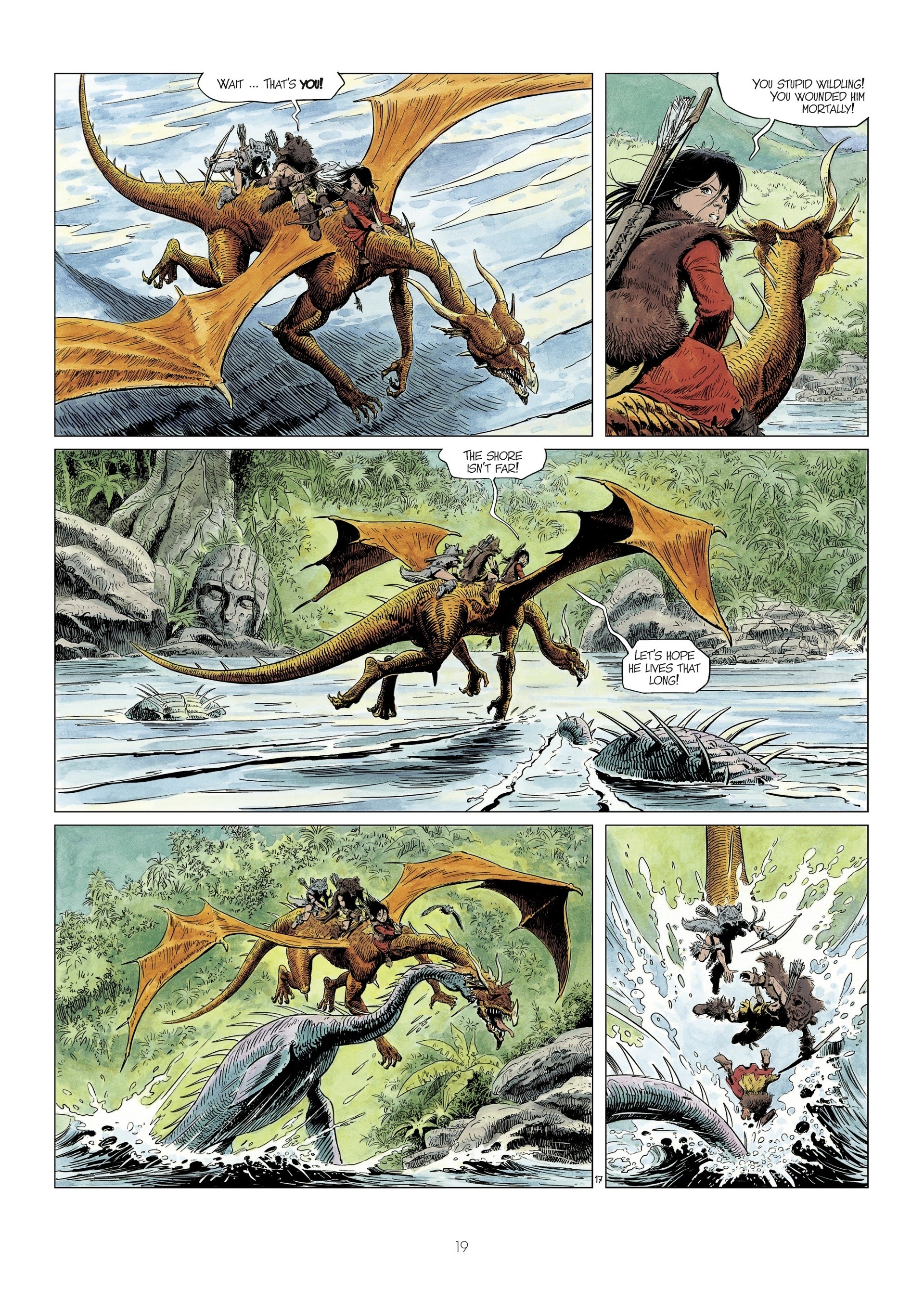 Read online The World of Thorgal: Wolfcub comic -  Issue #3 - 21