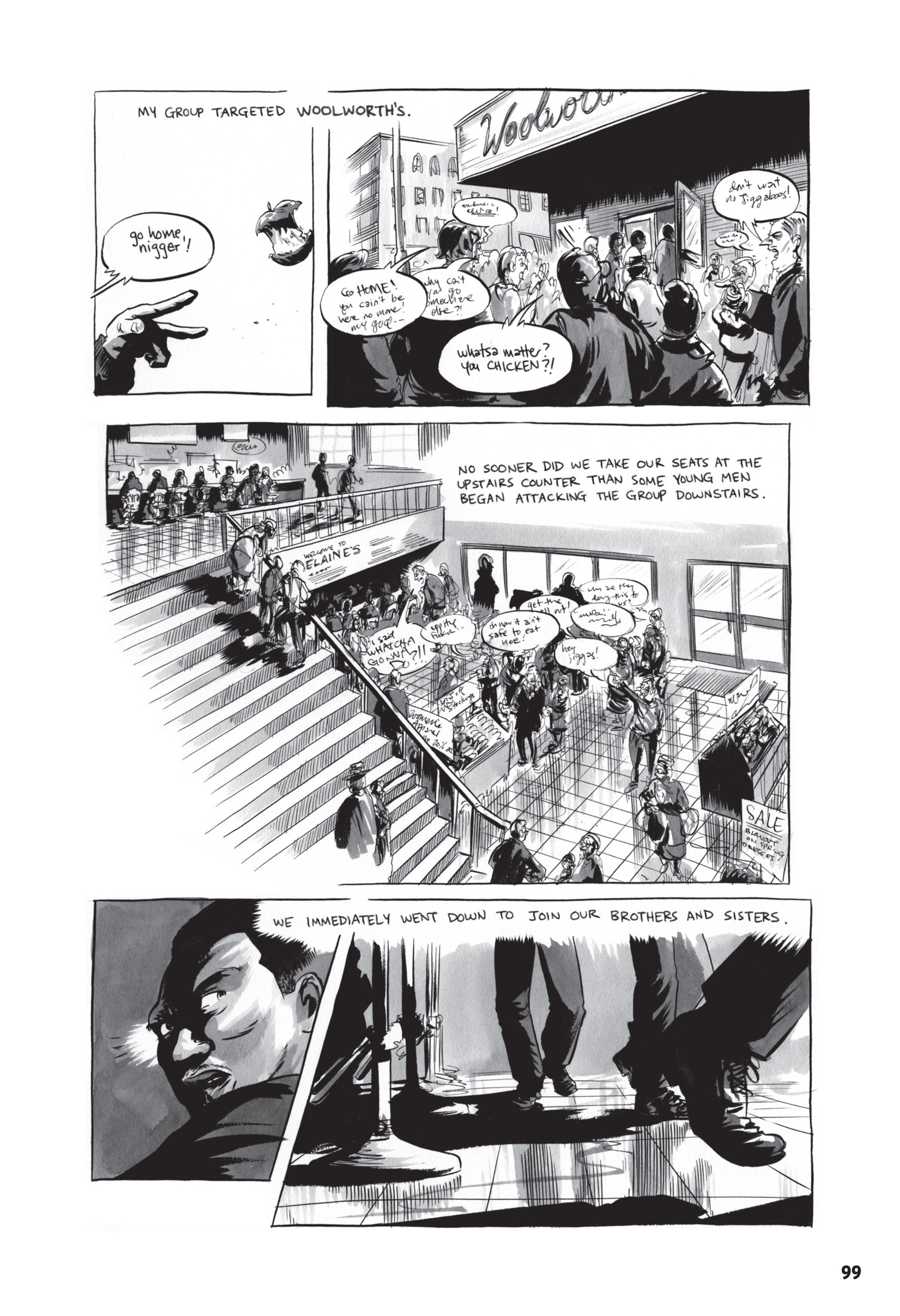 Read online March comic -  Issue #1 - 97