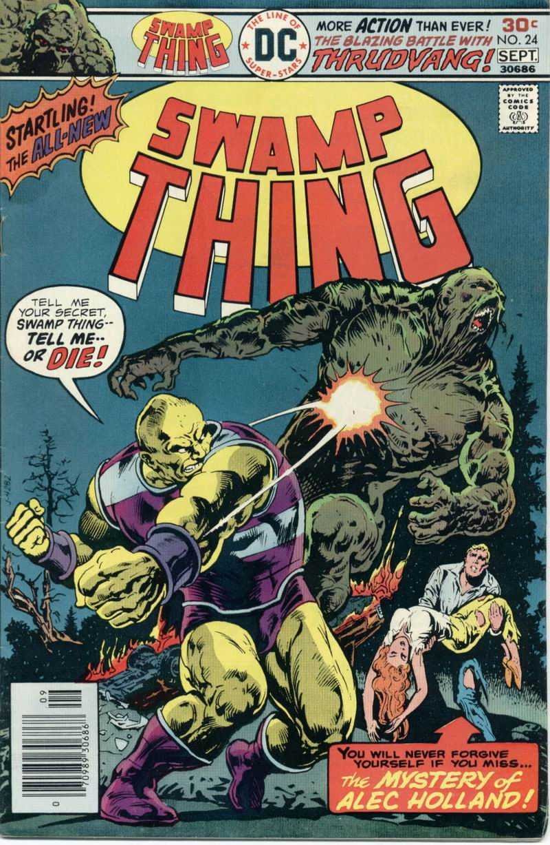Read online Swamp Thing (1972) comic -  Issue #24 - 1