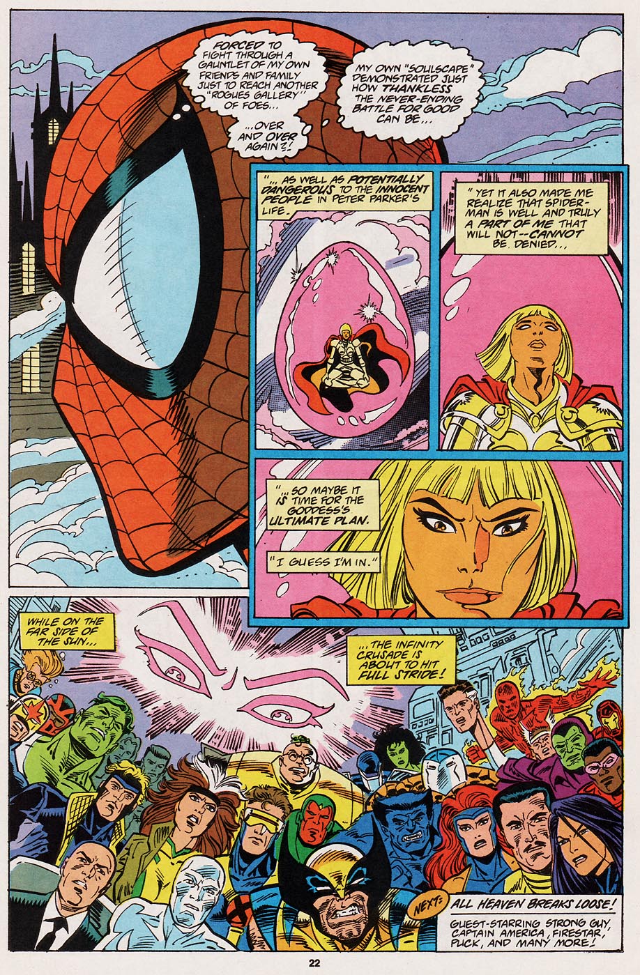 Read online Web of Spider-Man (1985) comic -  Issue #105 - 19