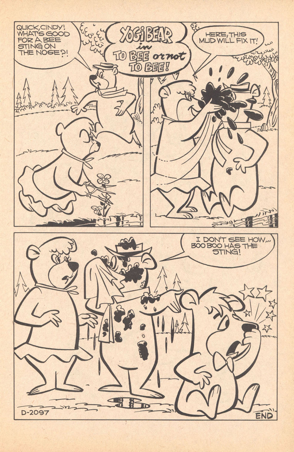 Read online Yogi Bear (1970) comic -  Issue #7 - 21