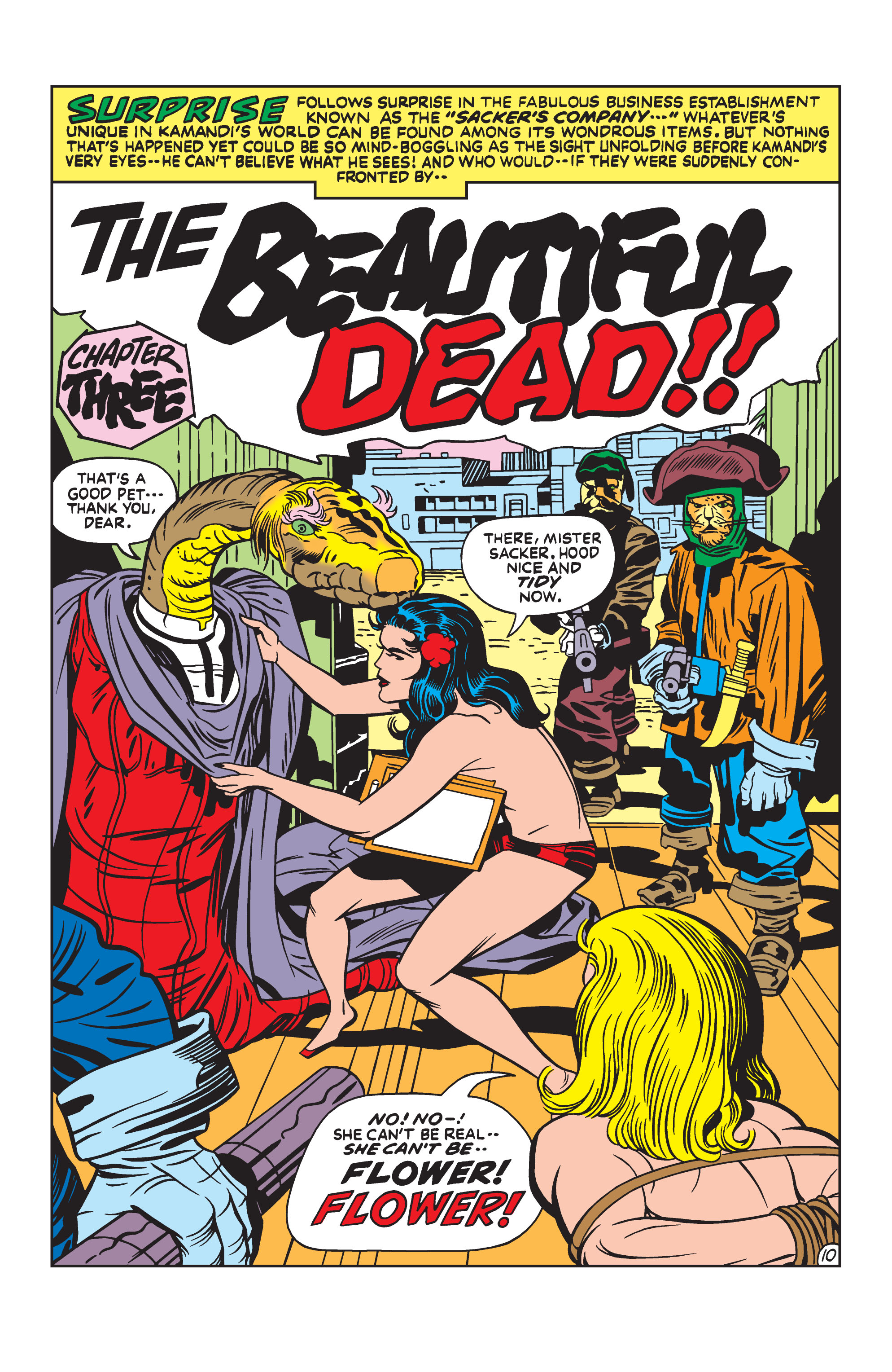 Read online Kamandi, The Last Boy On Earth comic -  Issue #12 - 11