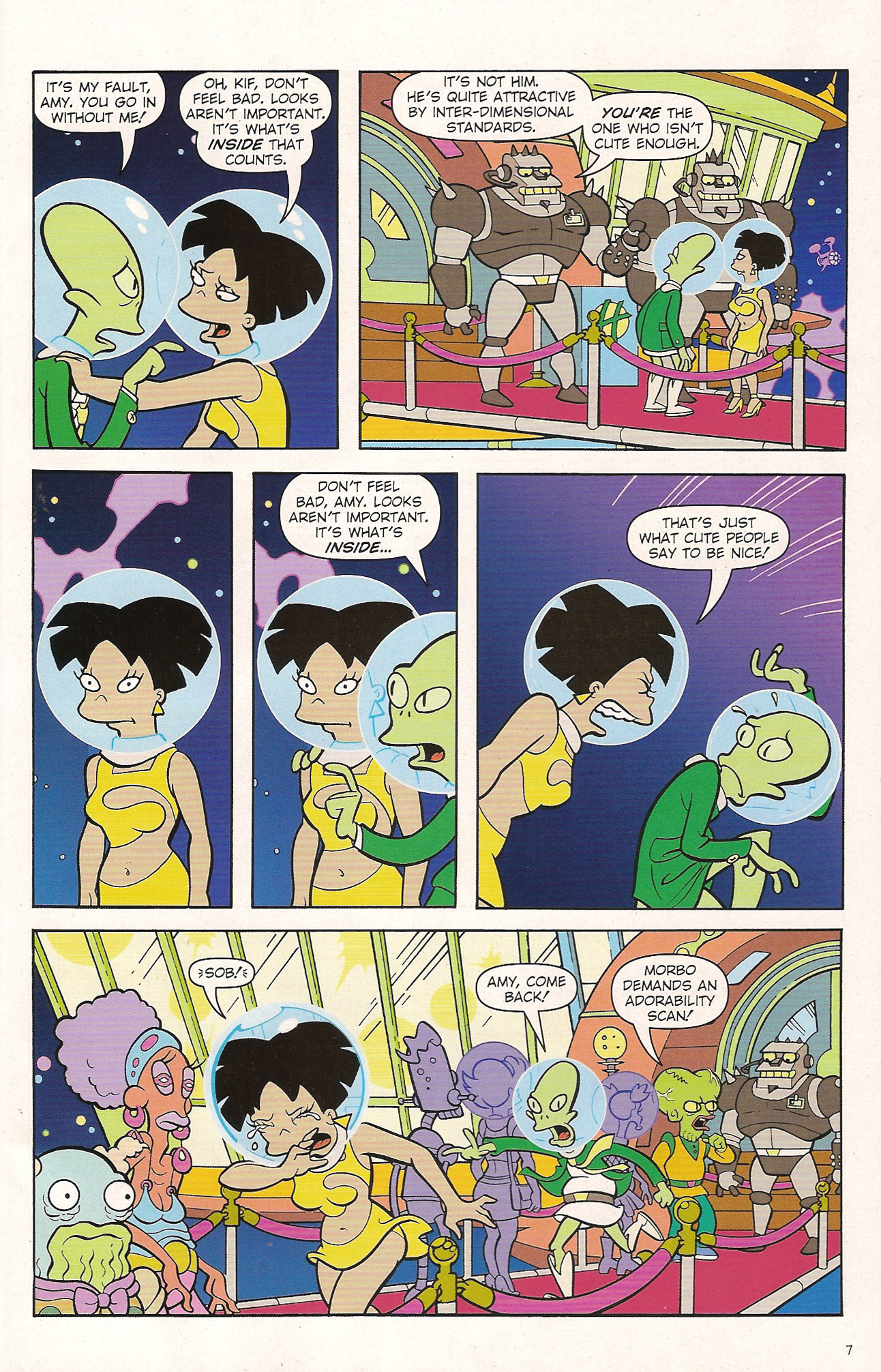 Read online Futurama Comics comic -  Issue #50a - 7