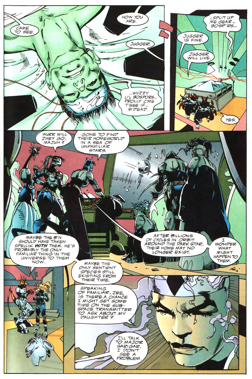 Read online Alien Legion: On the Edge comic -  Issue #3 - 17