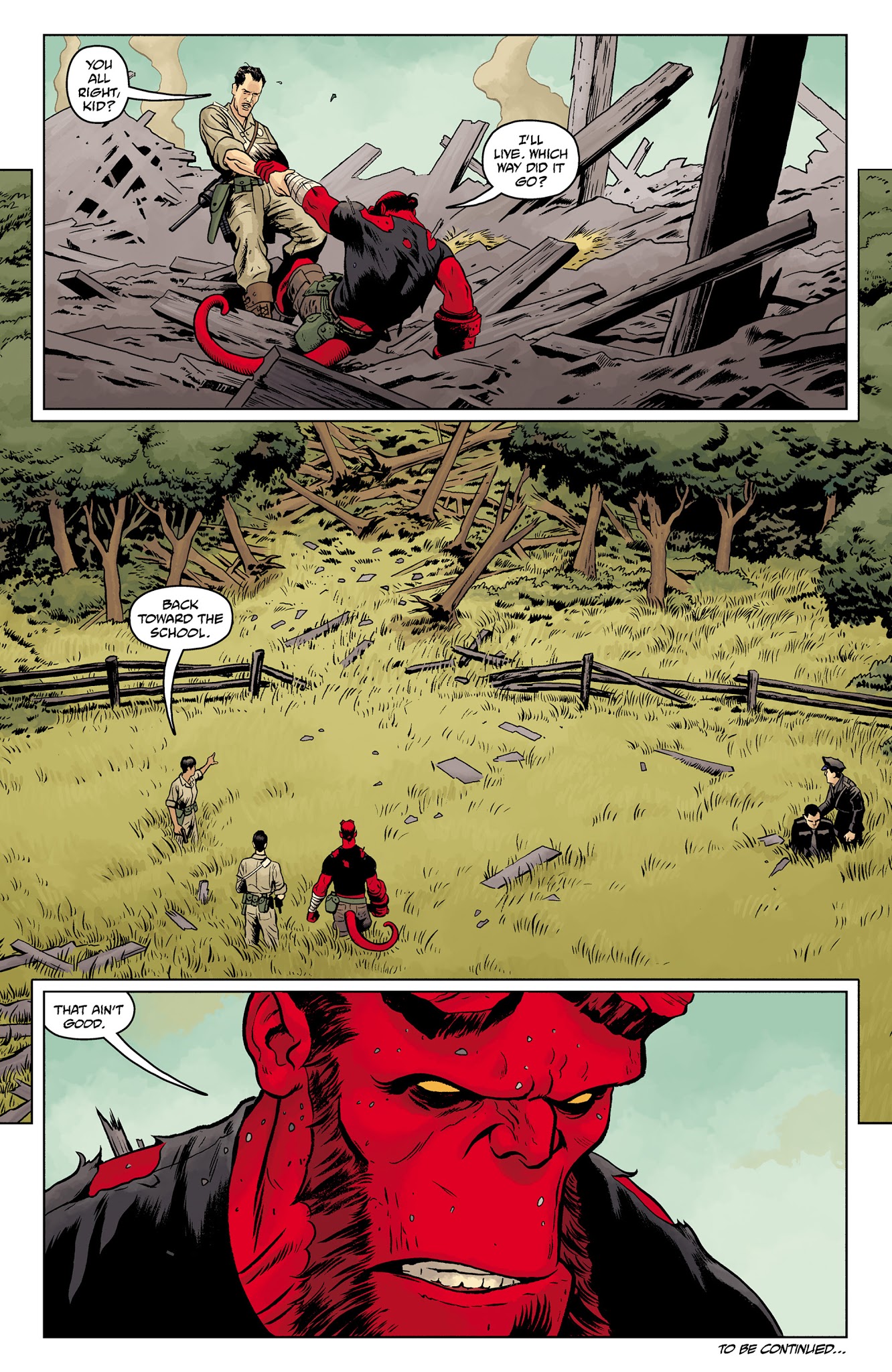 Read online Hellboy and the B.P.R.D.: 1953 - Beyond the Fences comic -  Issue #2 - 24