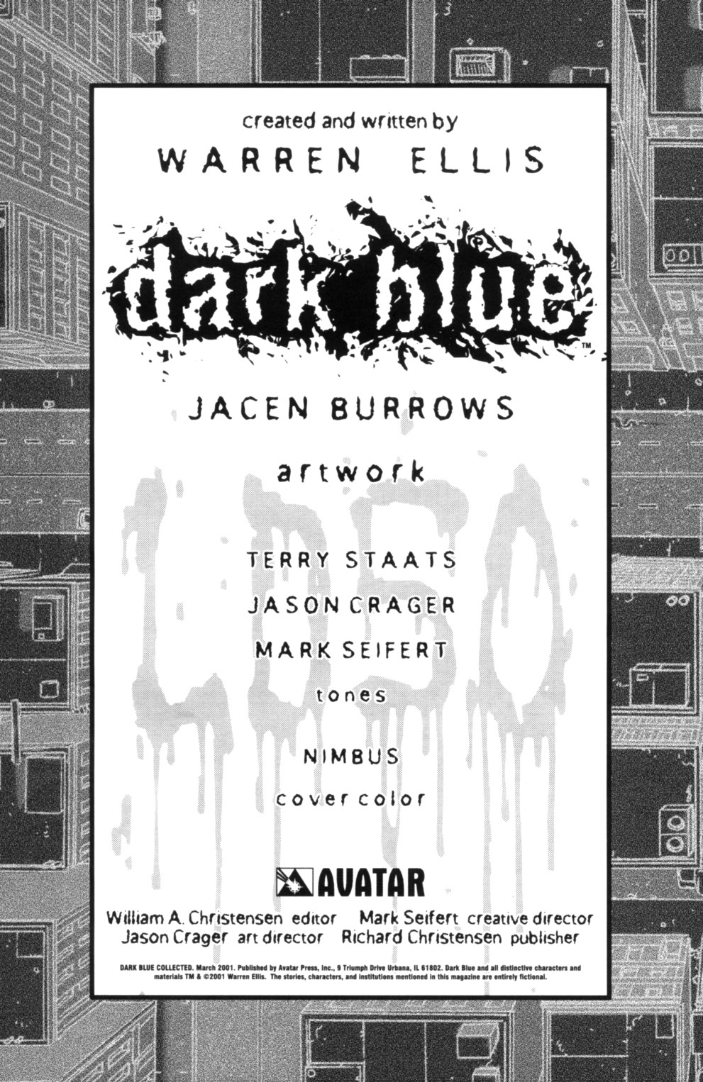 Read online Dark Blue comic -  Issue # TPB - 3