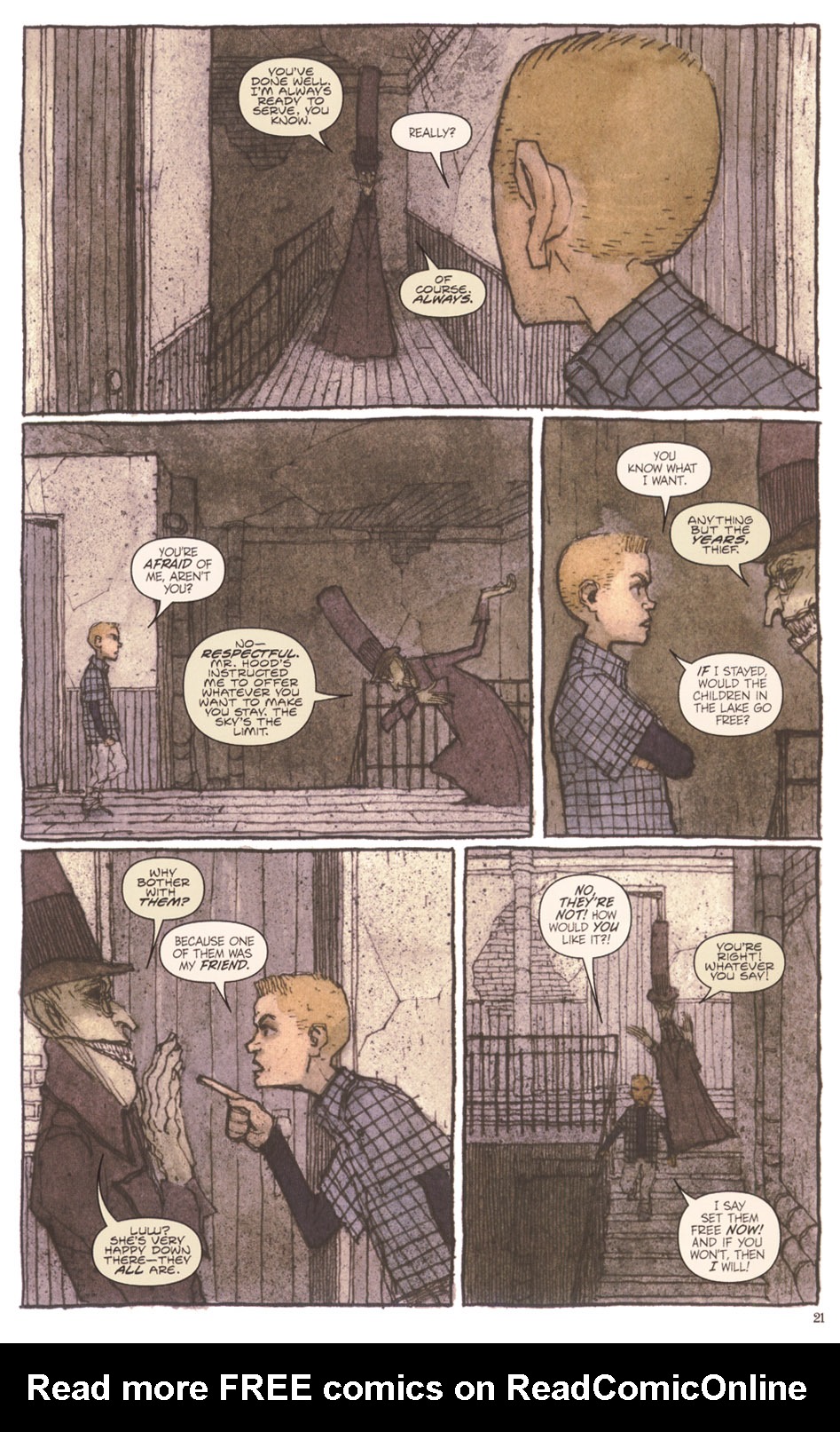 Read online Clive Barker's The Thief Of Always comic -  Issue #3 - 22